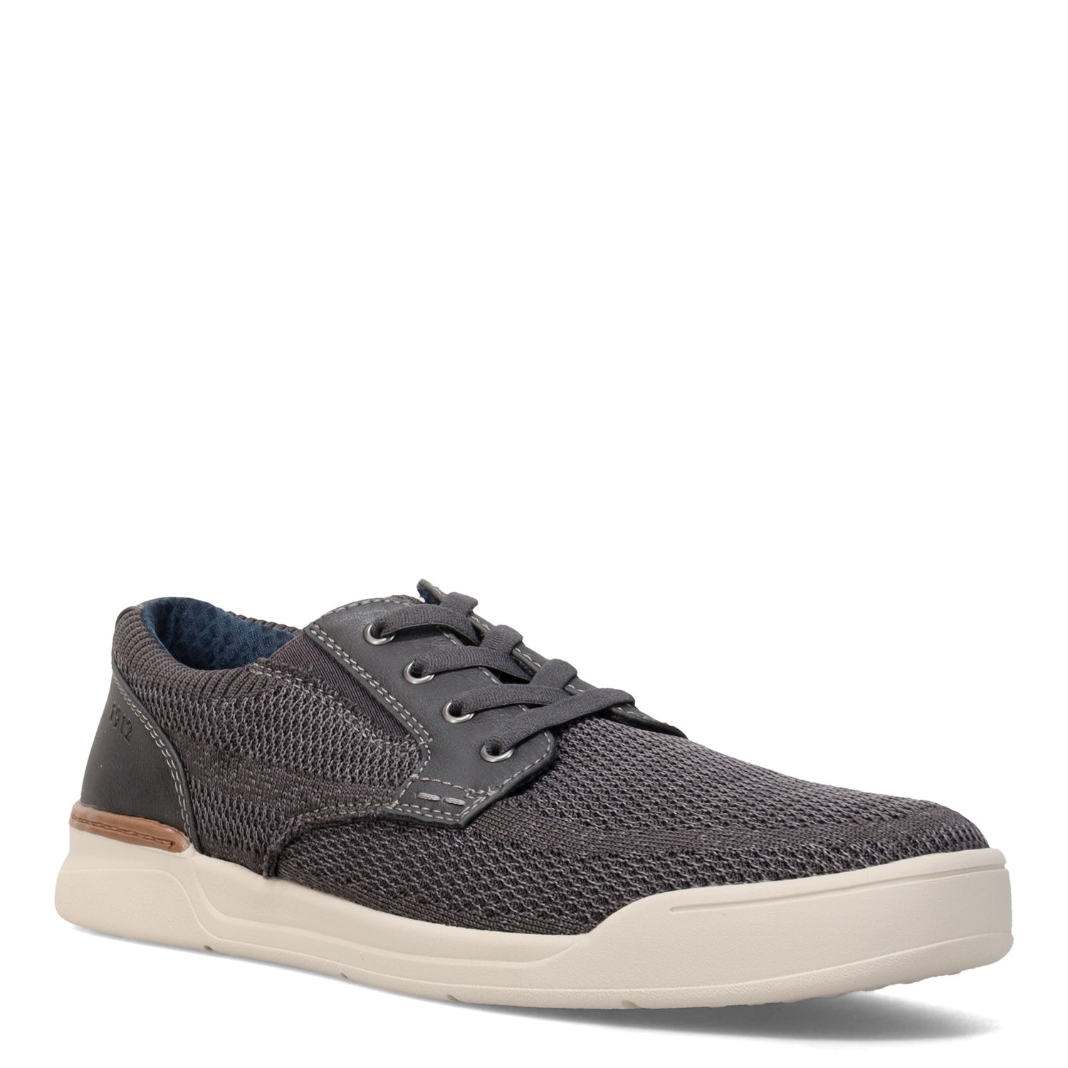 Peltz Shoes  Men's Nunn Bush Tour Knit Oxford GRAY 84969-062