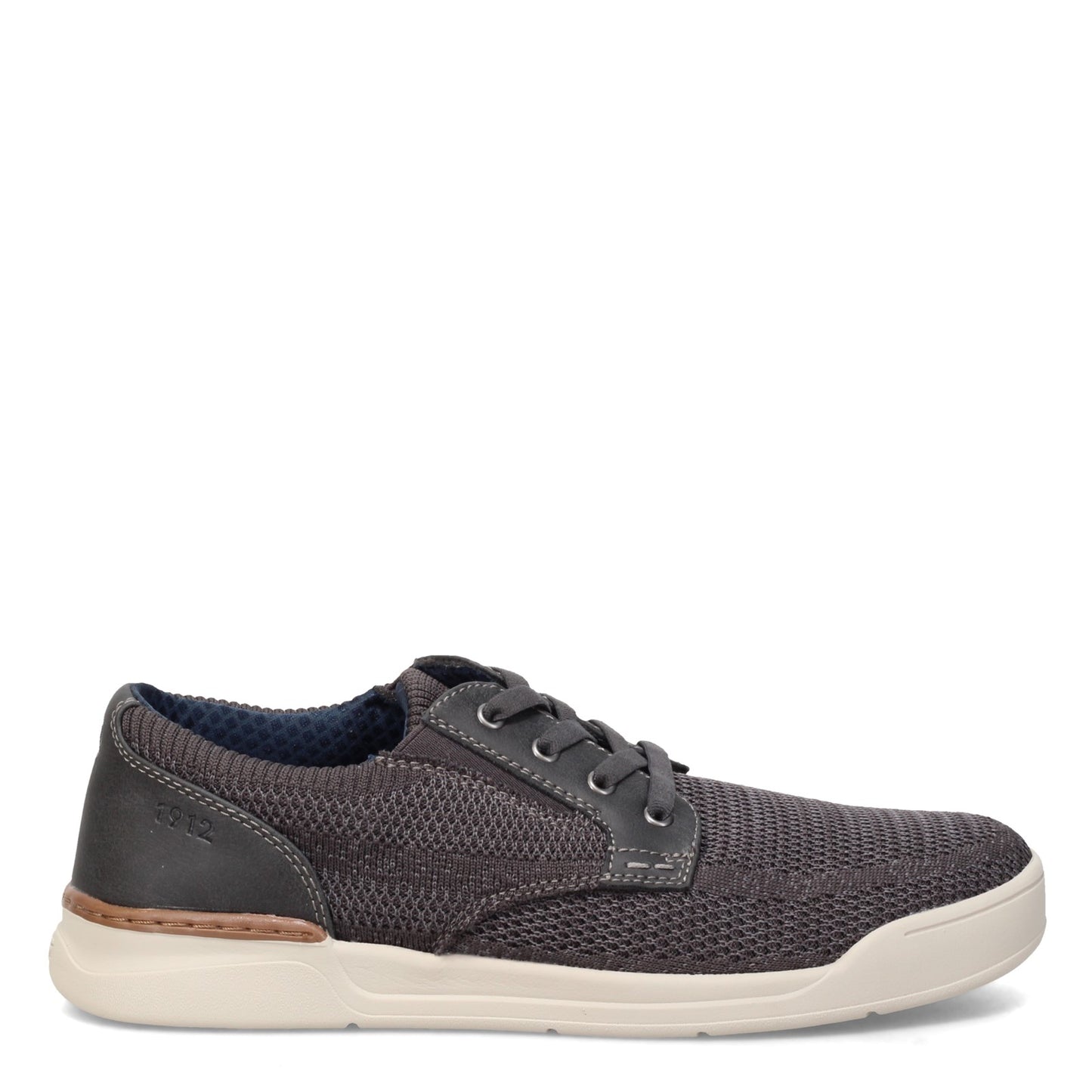 Peltz Shoes  Men's Nunn Bush Tour Knit Oxford GRAY 84969-062