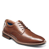 Peltz Shoes  Men's Nunn Bush Centro Flex Wingtip Oxford COGNAC 84983-221