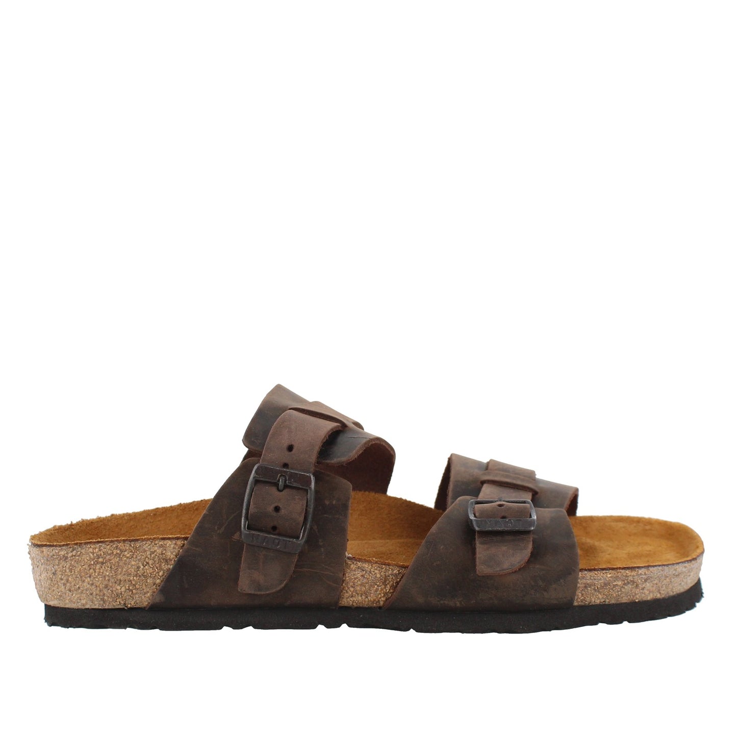Peltz Shoes  Men's Naot Santa Cruz sandals Brown 8515-483