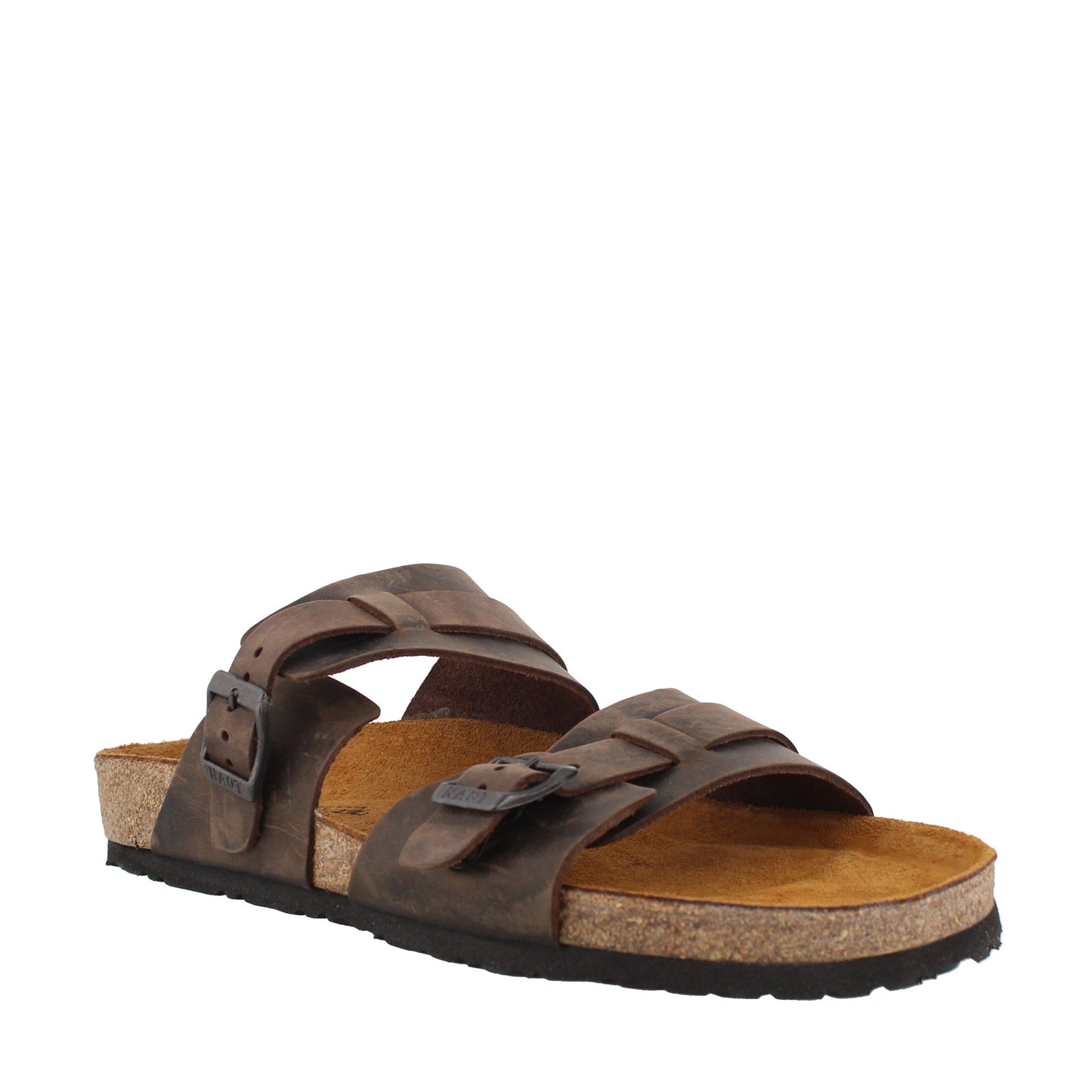 Peltz Shoes  Men's Naot Santa Cruz sandals Brown 8515-483