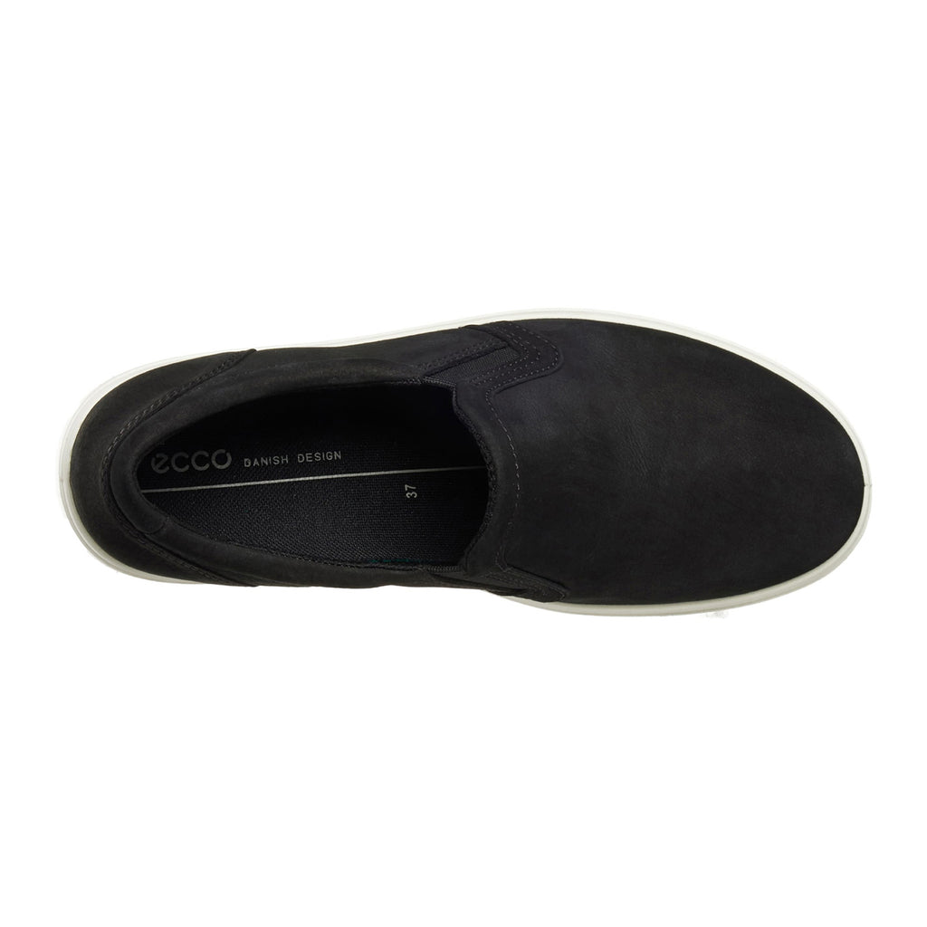 Women's Ecco Soft Classic Slip-On Sneaker BLACK 857733-02001