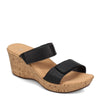 Peltz Shoes  Women's Naot Caveran Sandal BLACK 87003-BA6