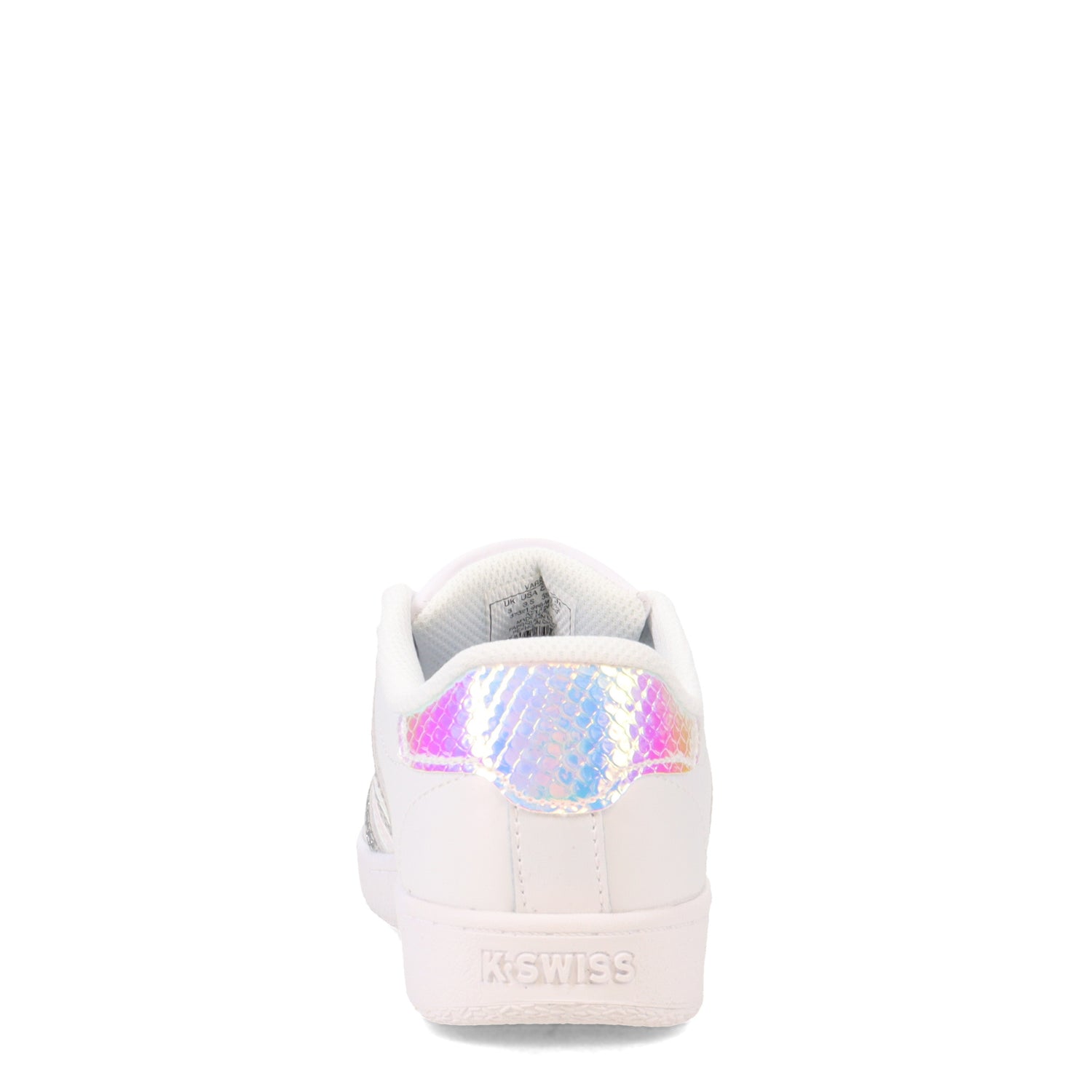 Peltz Shoes  Girl's K-Swiss Classic VN - Big Kid WHITE 87321-968