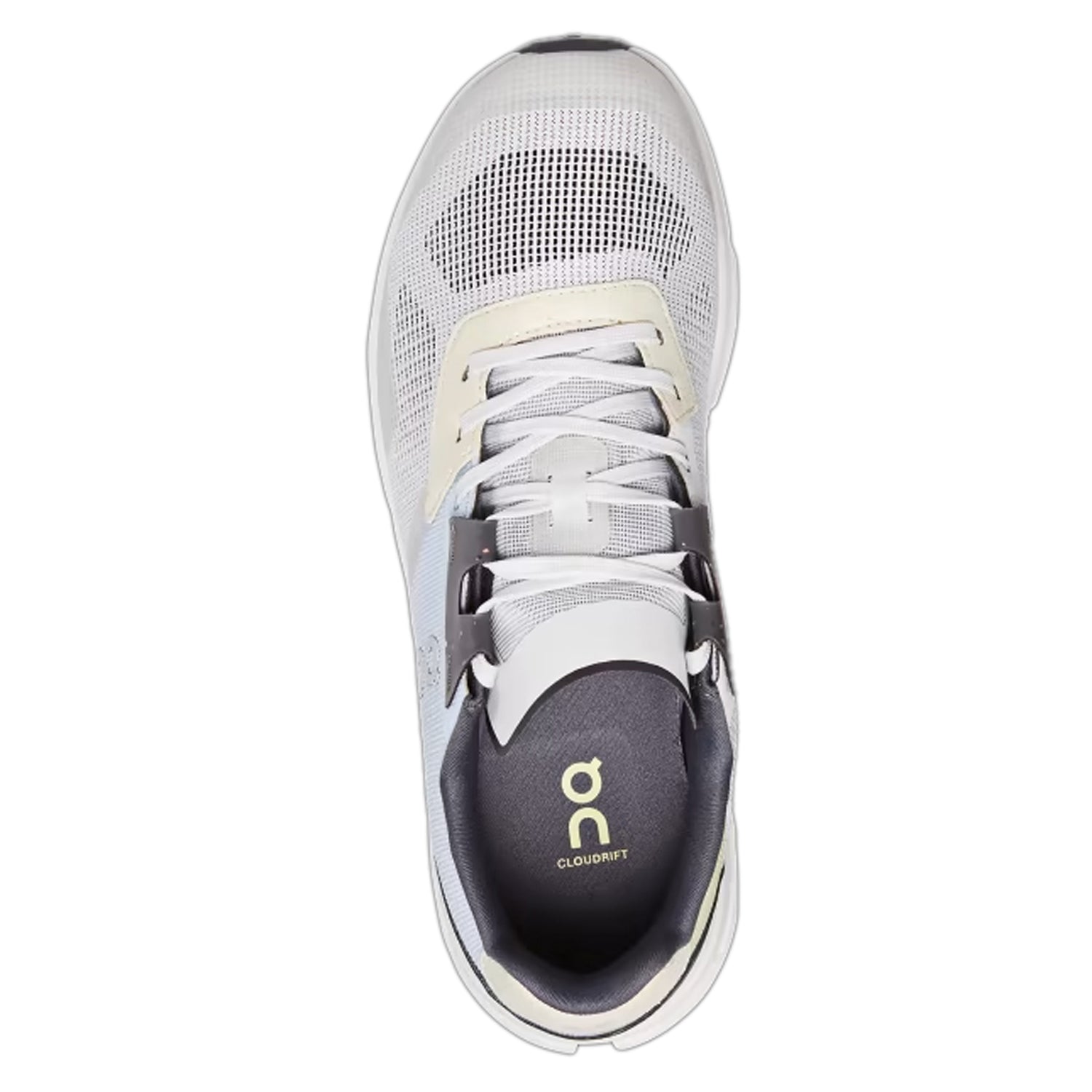 Peltz Shoes  Women's On Running Cloudrift Running Shoe FROST/HEATHER 87.98258