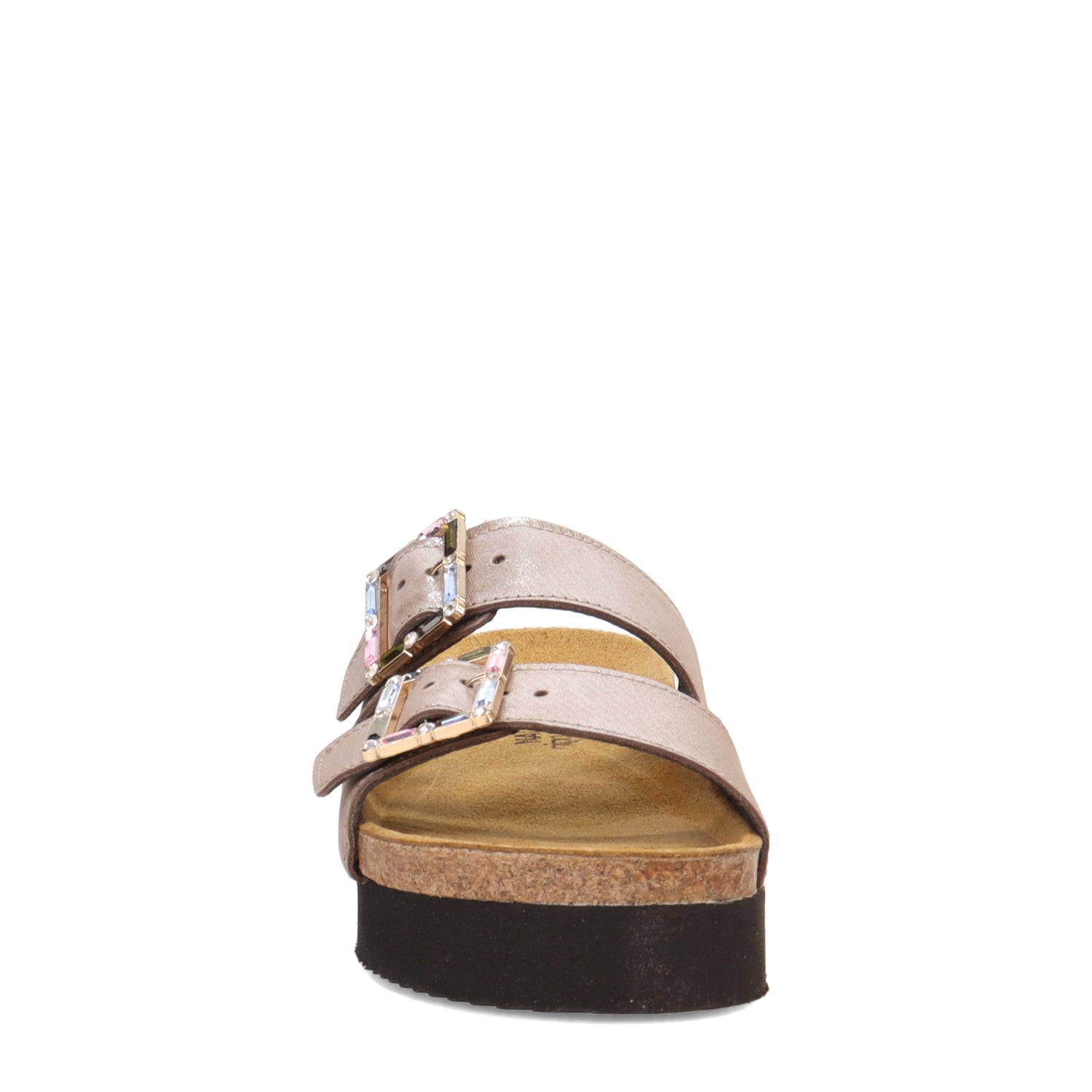 Peltz Shoes  Women's Naot Santa Rosa Sandal SILVER 8804-B33