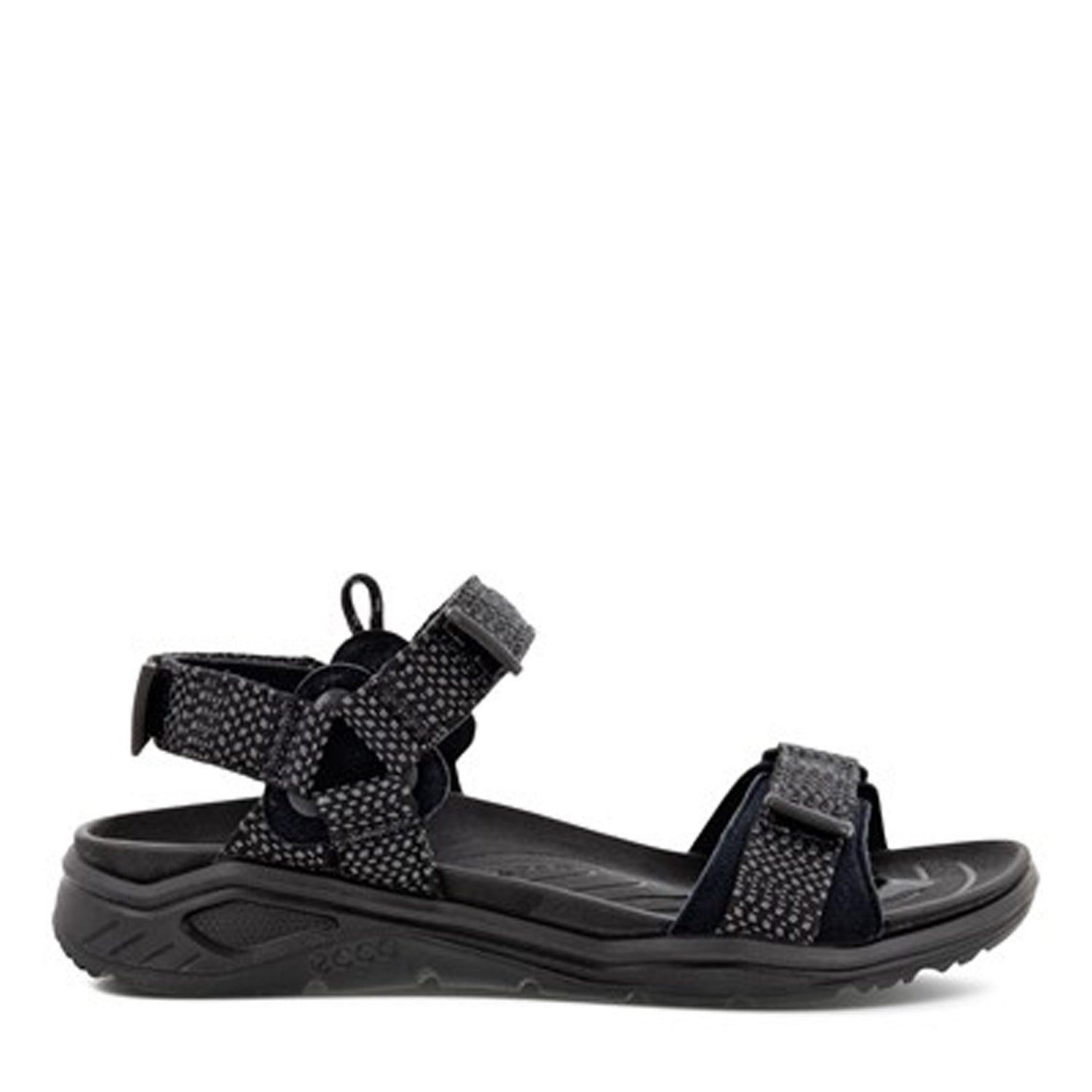 Peltz Shoes  Men's Ecco X-Trinsic 3S Water Sandal BLACK 880704-51052