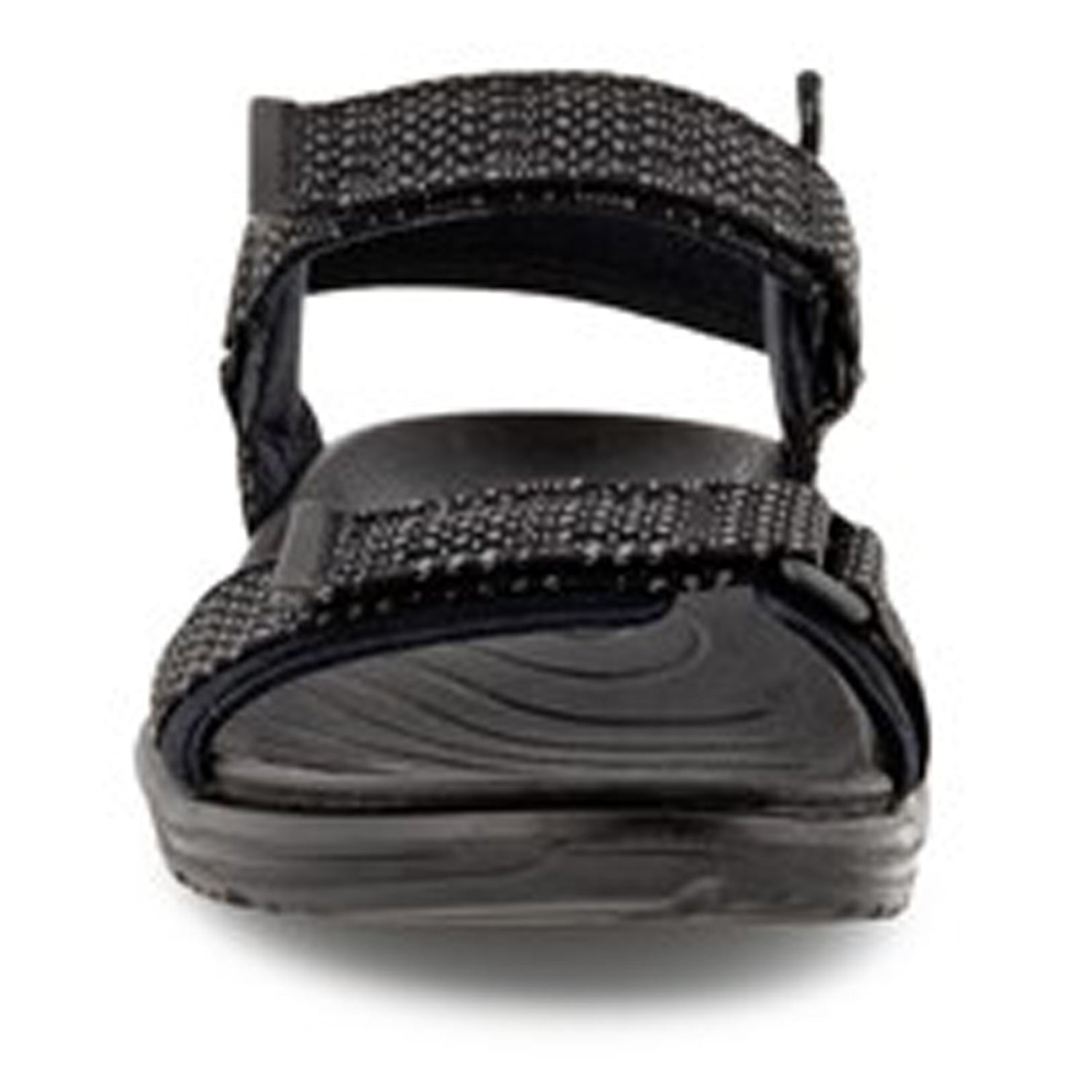 Peltz Shoes  Men's Ecco X-Trinsic 3S Water Sandal BLACK 880704-51052