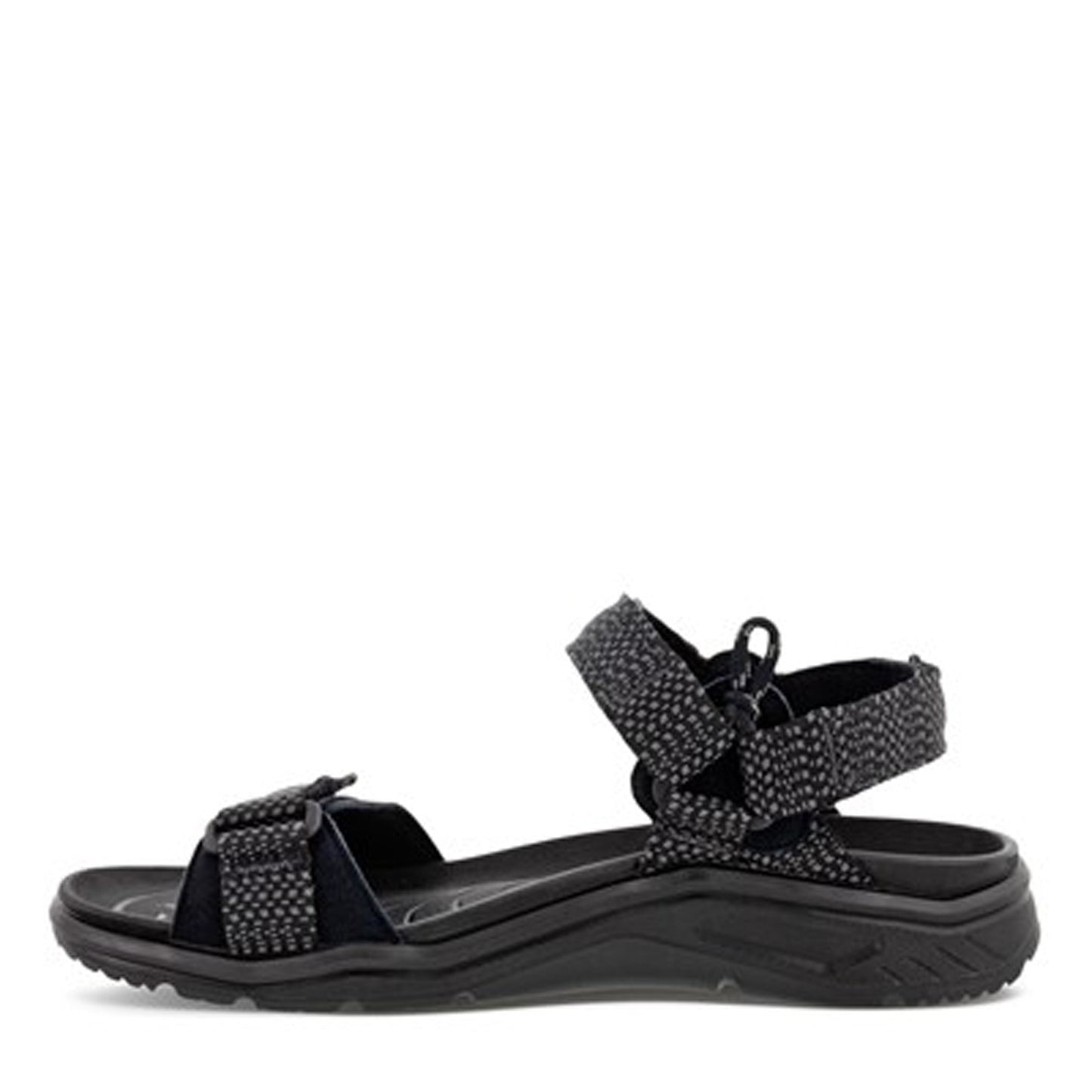 Peltz Shoes  Men's Ecco X-Trinsic 3S Water Sandal BLACK 880704-51052