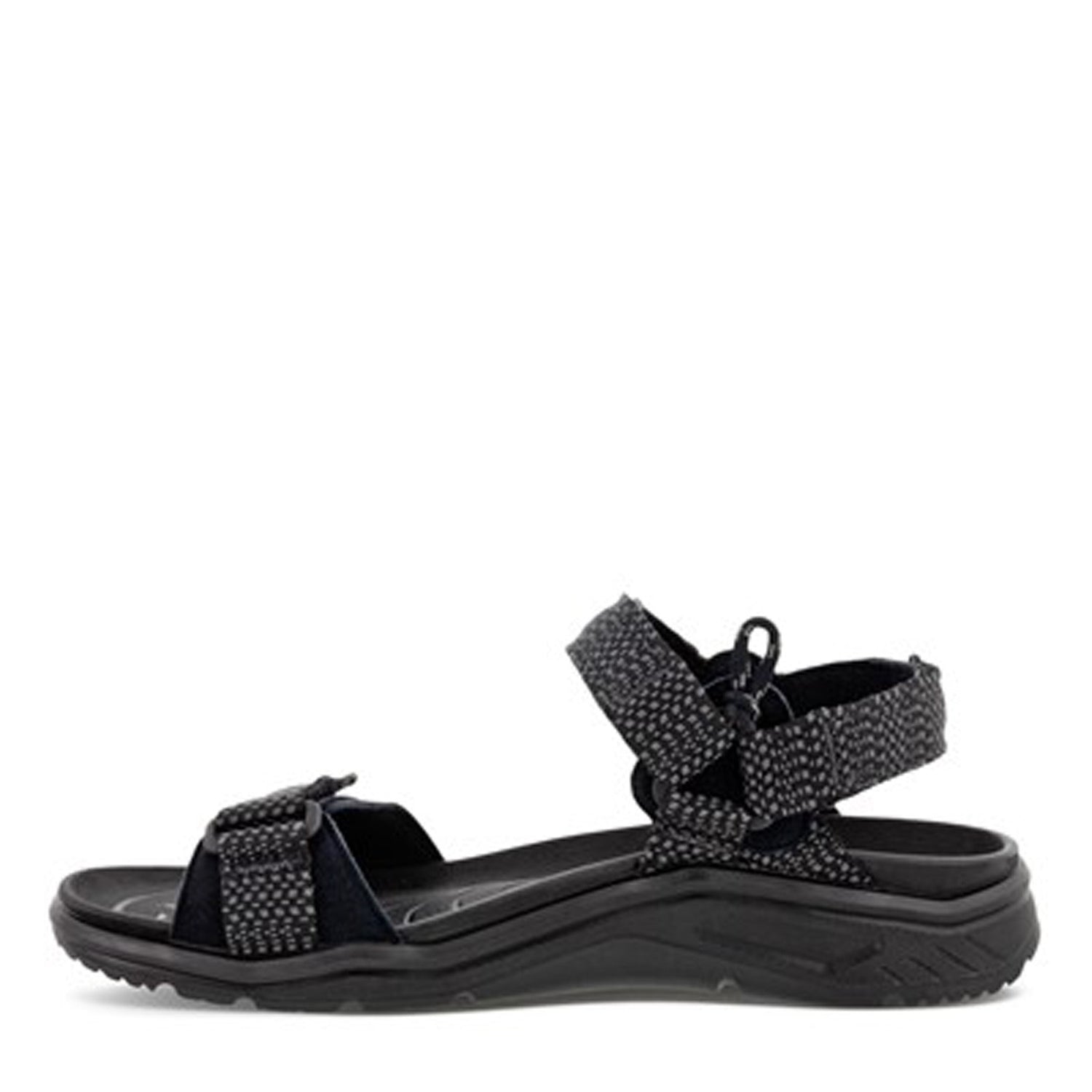 Peltz Shoes  Men's Ecco X-Trinsic 3S Water Sandal BLACK 880704-51052