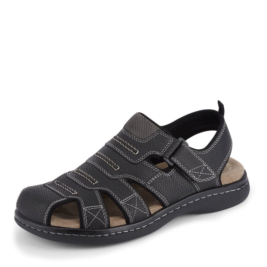 Men's Dockers Searose Fisherman Sandal BLACK 90-21374