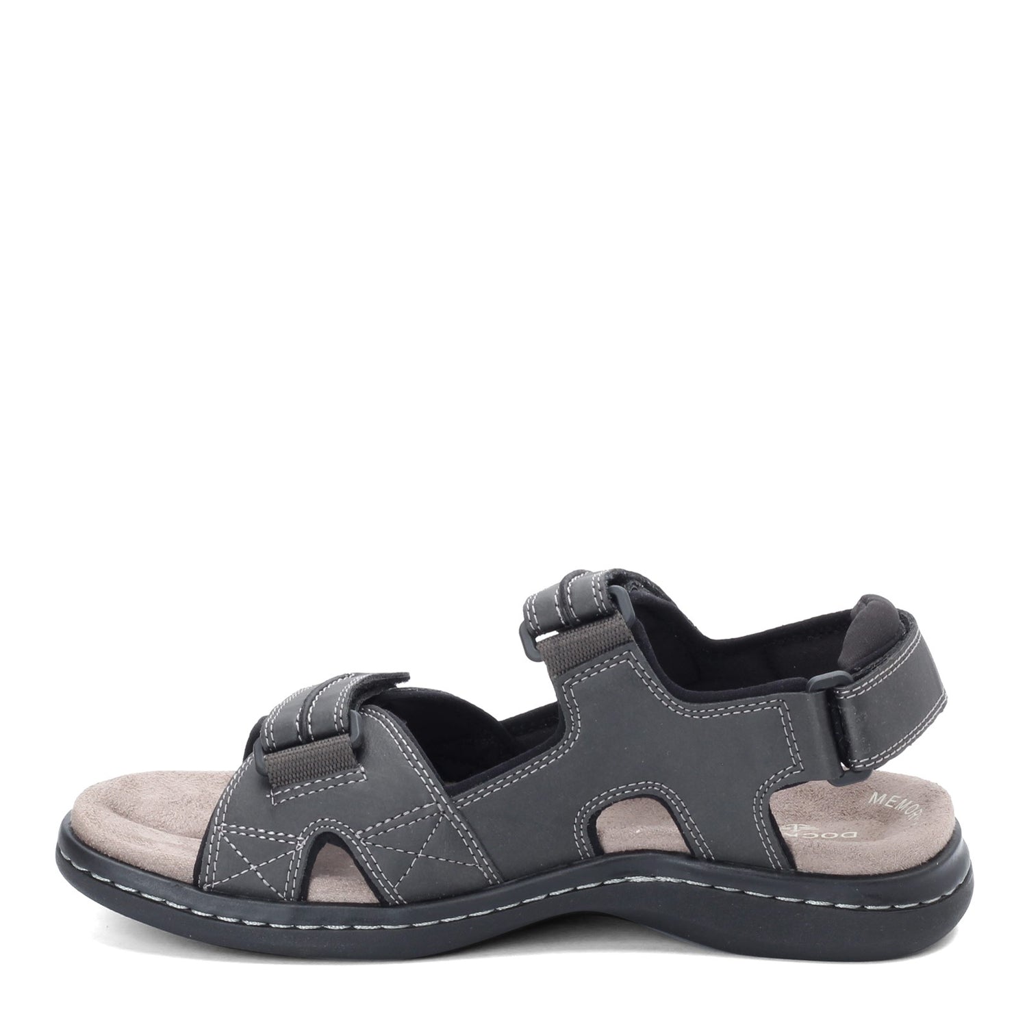 Peltz Shoes  Men's Dockers Newpage Sandal GRAY 90-21386