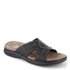 Peltz Shoes  Men's Dockers Sunland Slide Sandal BLACK 90-21394