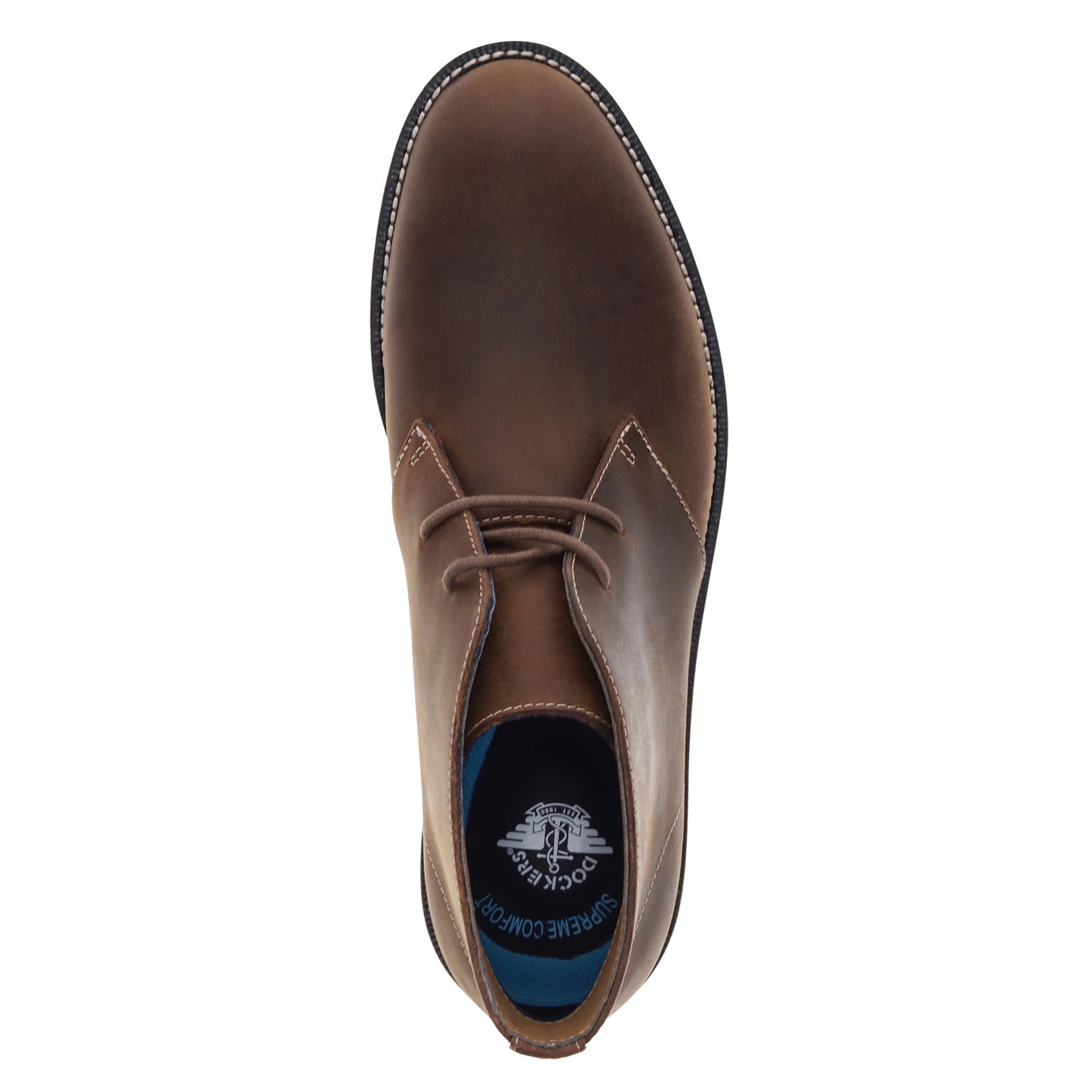 Peltz Shoes  Men's Dockers Nigel Boot Dark Brown 90-28668