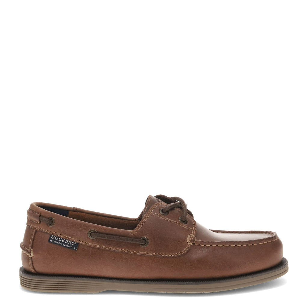[POS] Men's Dockers Dennison Boat Shoe CHESTNUT 90-34408-POS