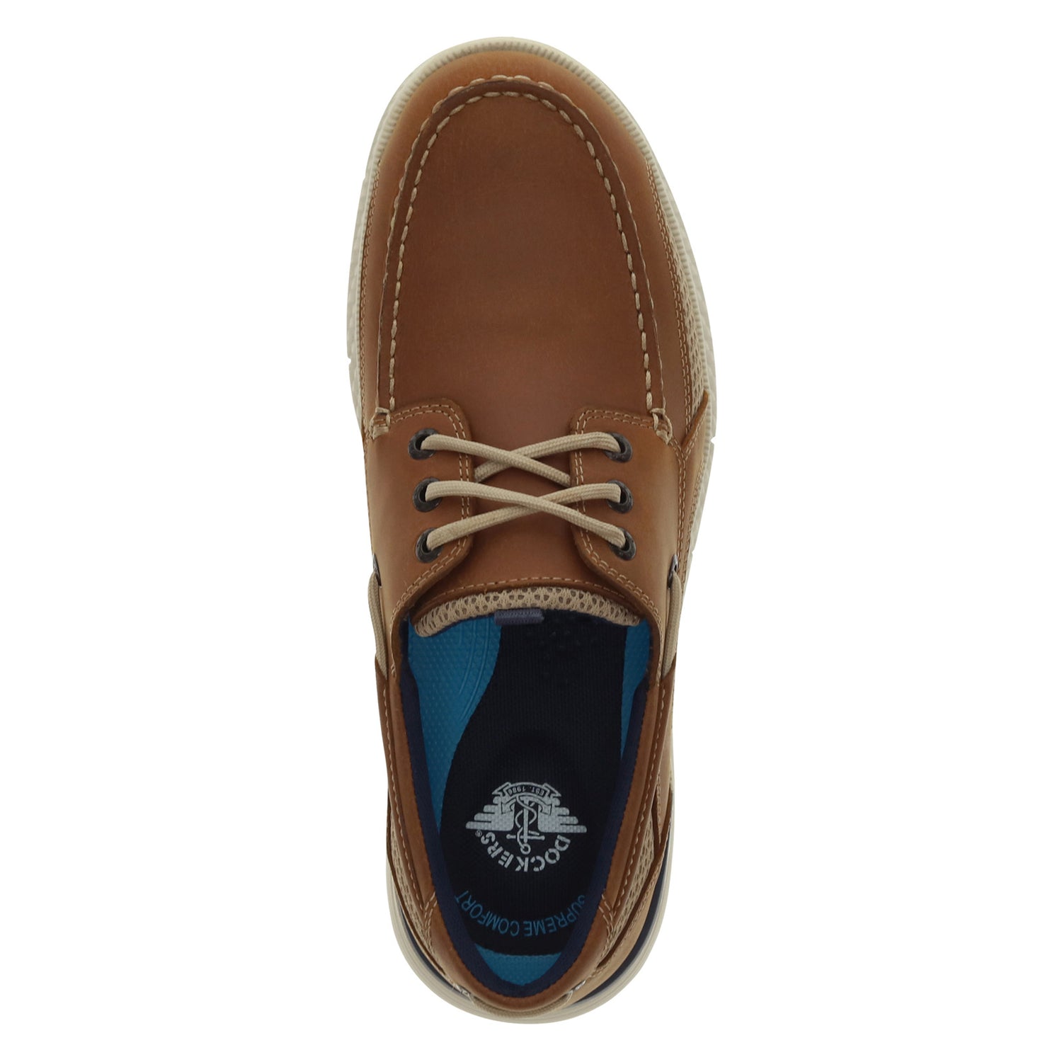 Peltz Shoes  Men's Dockers Harden Boat Shoe Tan 90-35262