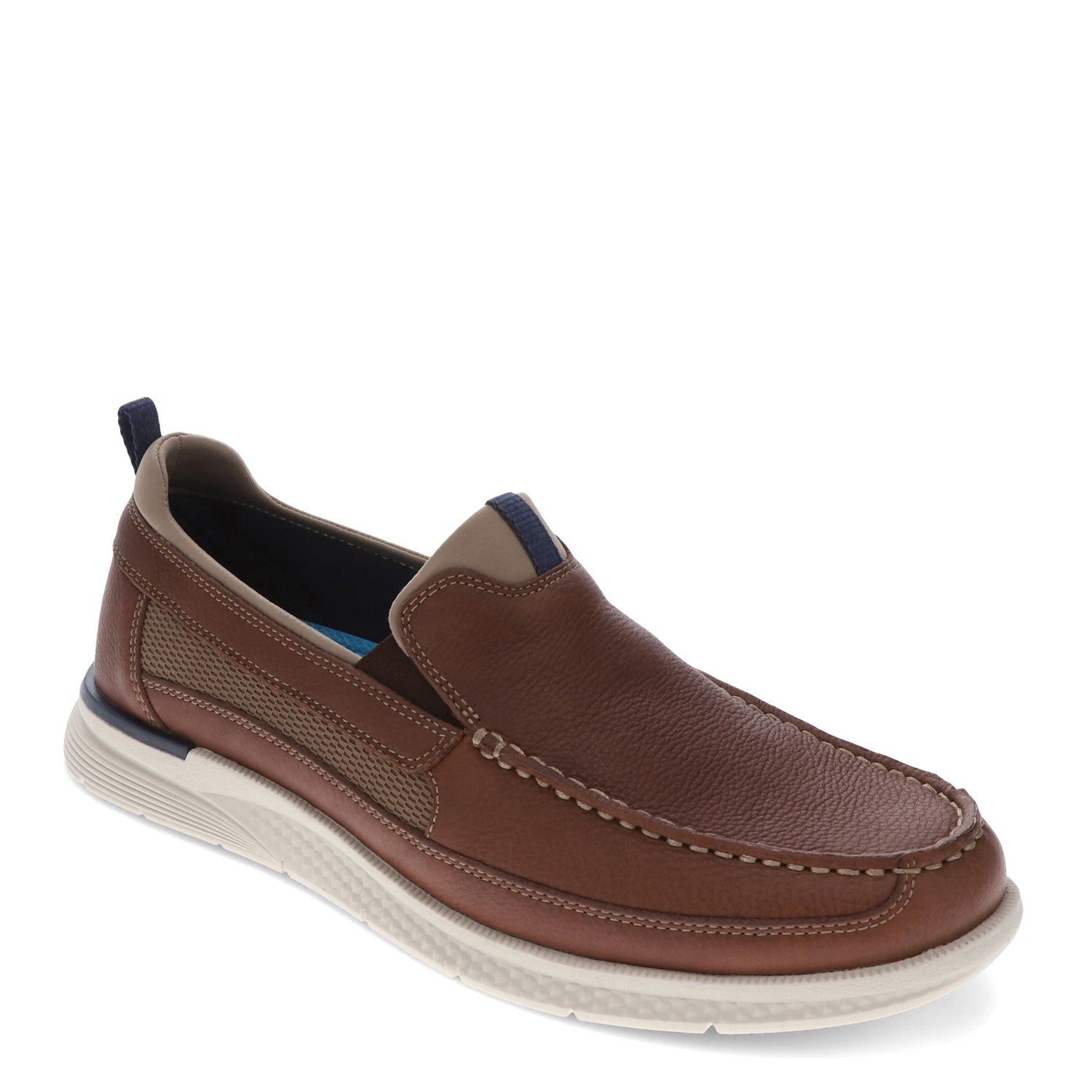 Peltz Shoes  Men's Dockers Holgate Boat Shoe Briar 90-35289
