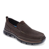 Peltz Shoes  Men's Dockers Coban Slip-On Dark Brown 90-35328