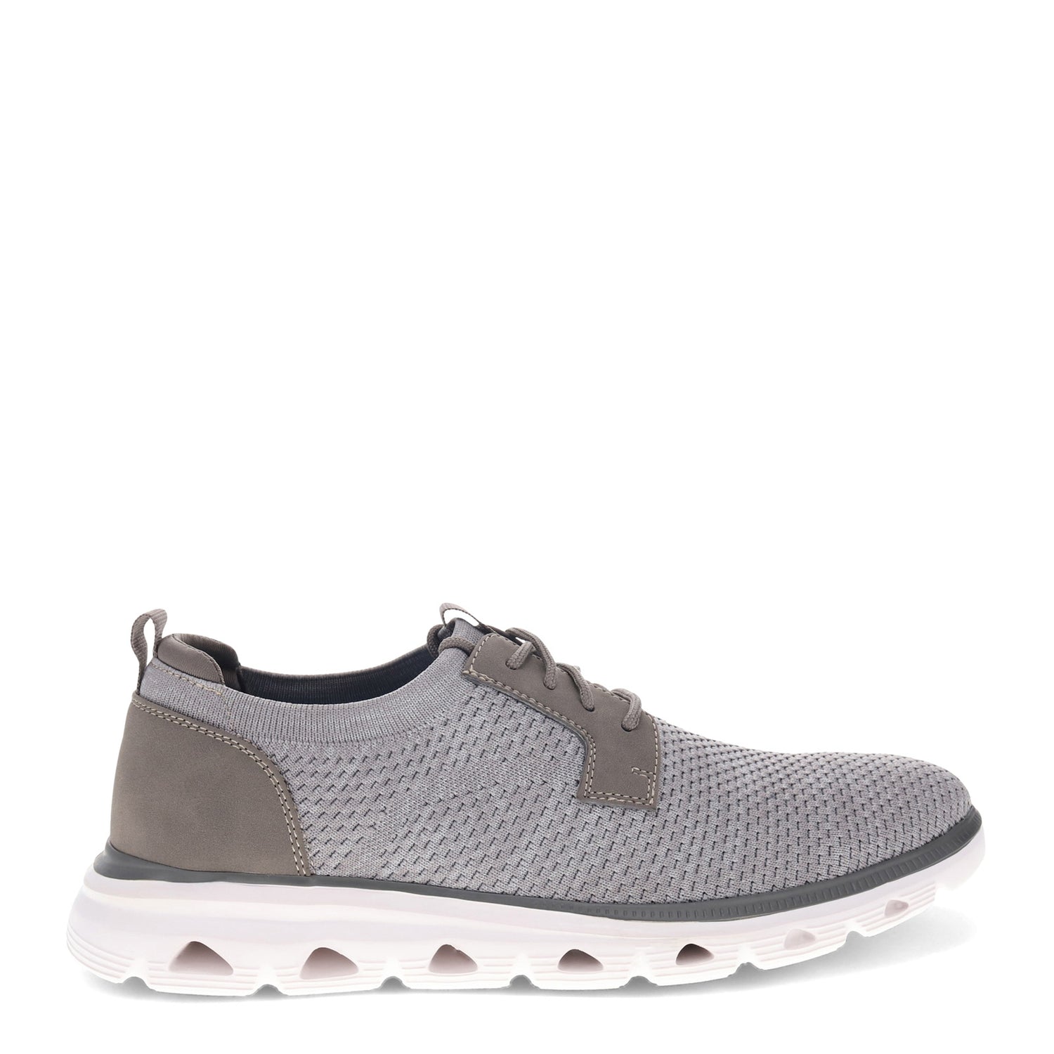 Peltz Shoes  Men's Dockers Fielding Oxford Light Grey 90-35655