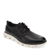 Peltz Shoes  Men's Dockers Finley Oxford BLACK WHITE 90-35664