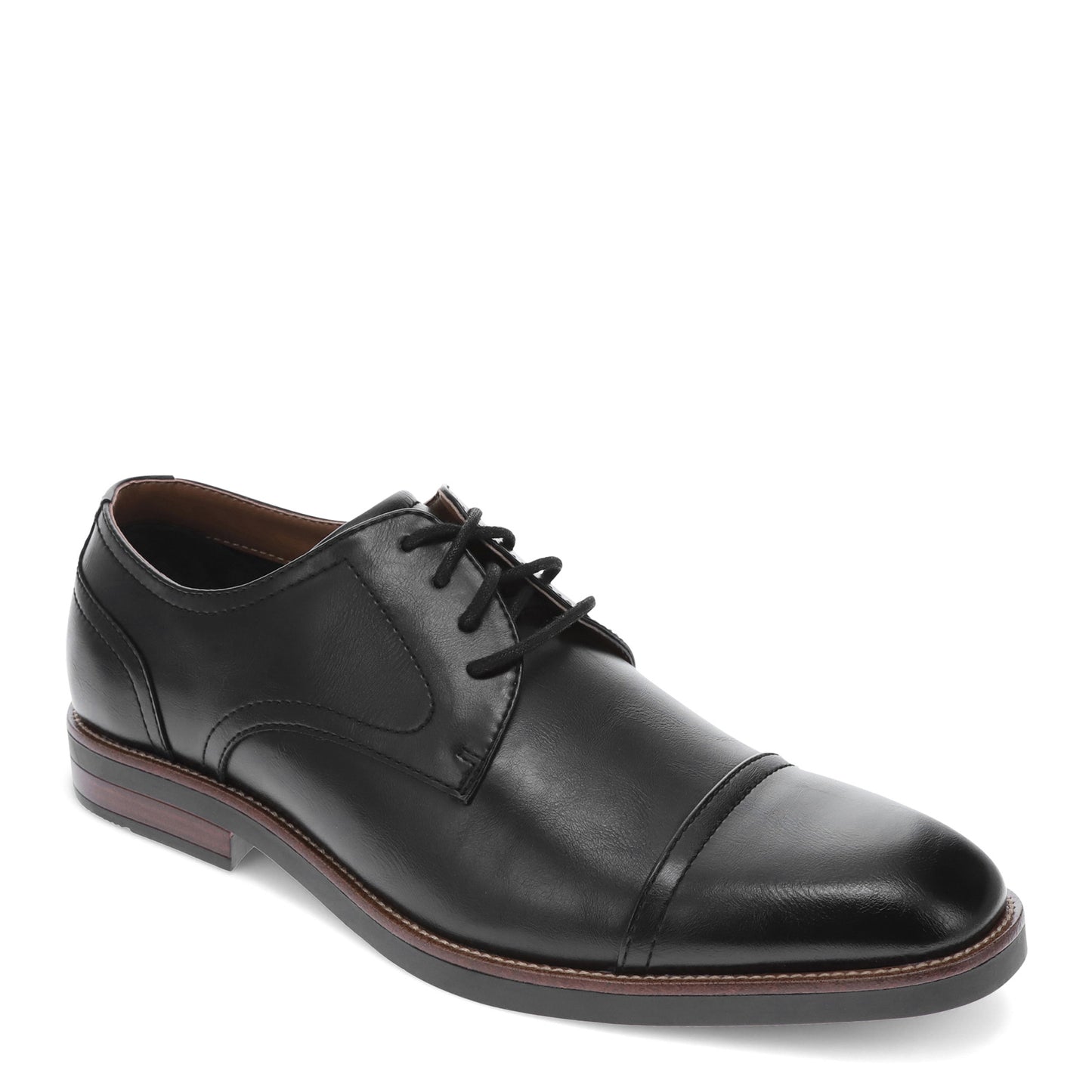 Peltz Shoes  Men's Dockers Baytown Oxford Black 90-36264