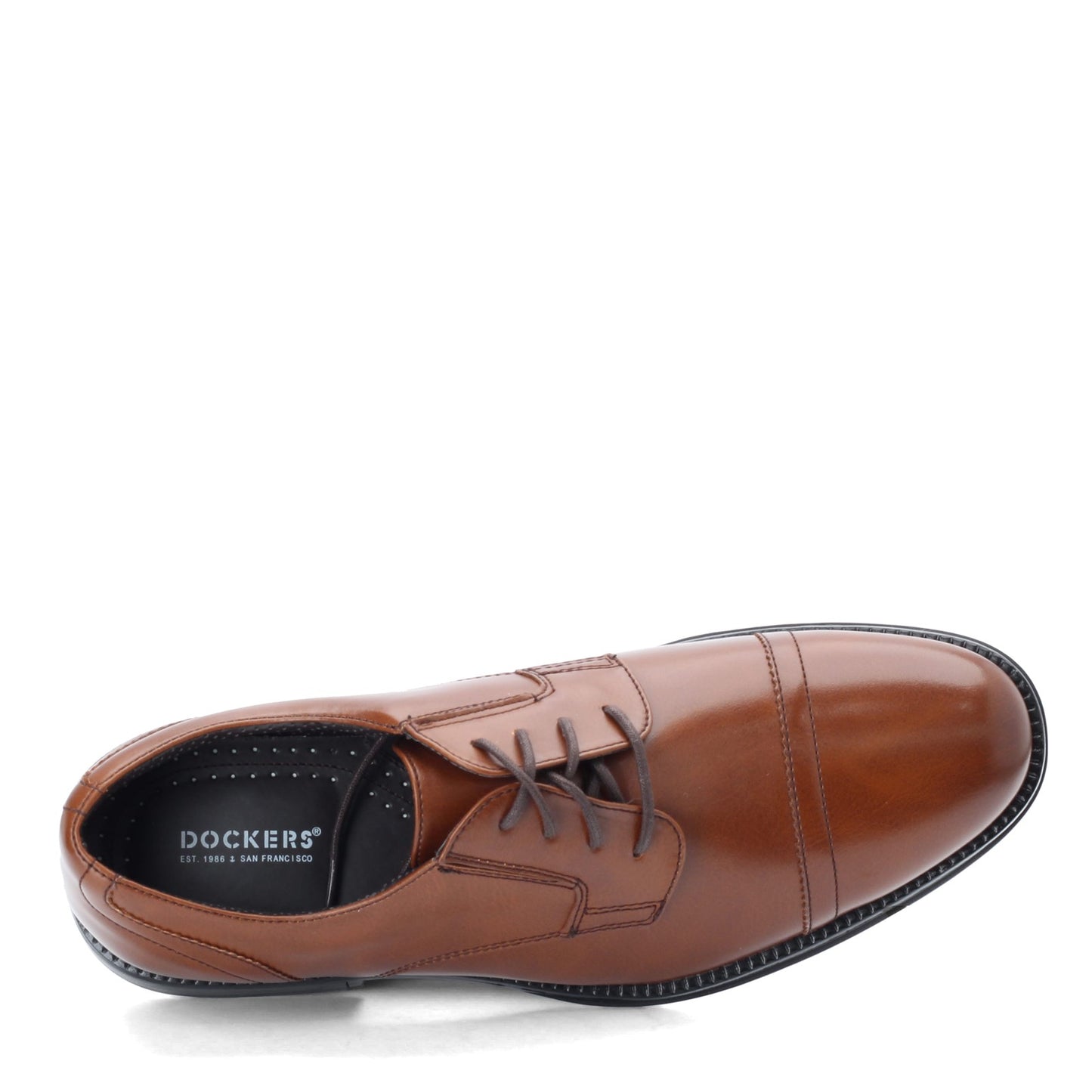 Peltz Shoes  Men's Dockers Garfield Oxford TAN 90-36452