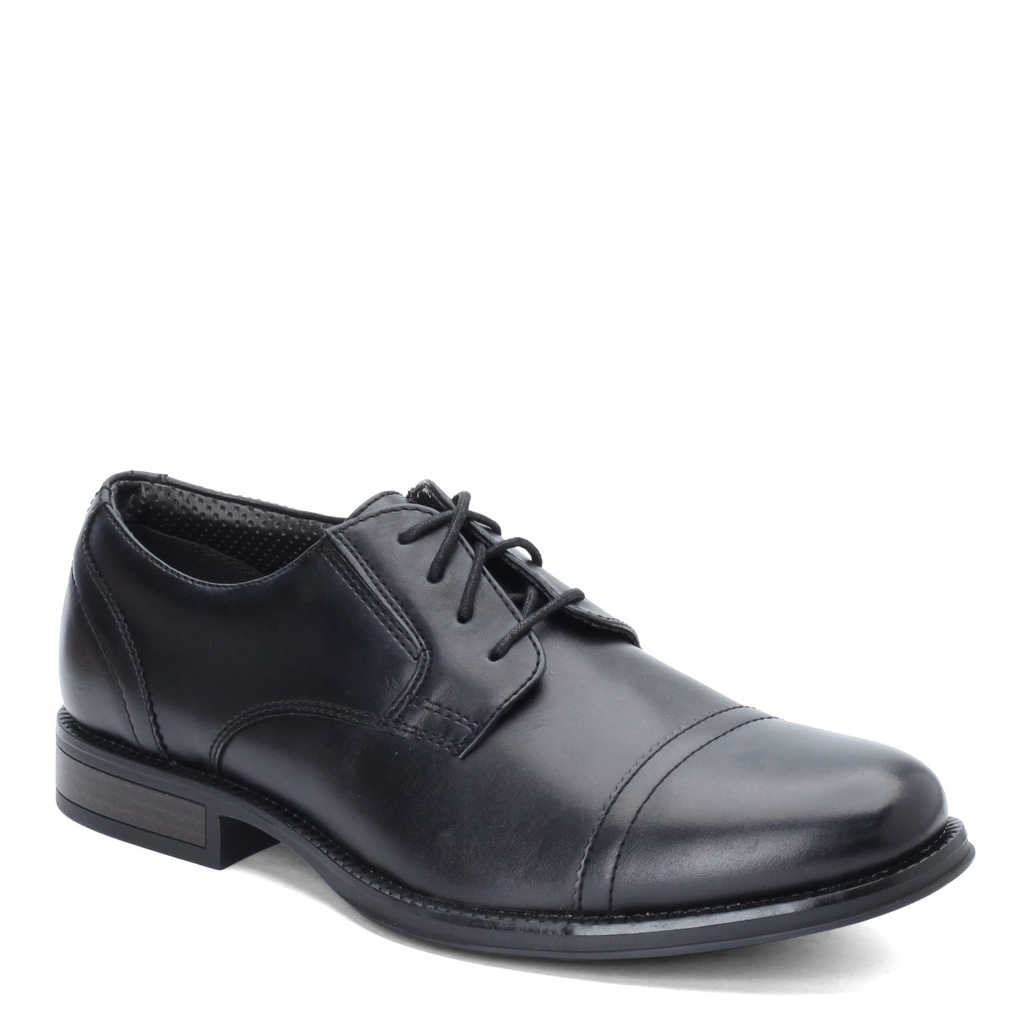 Peltz Shoes  Men's Dockers Garfield Oxford BLACK 90-36454
