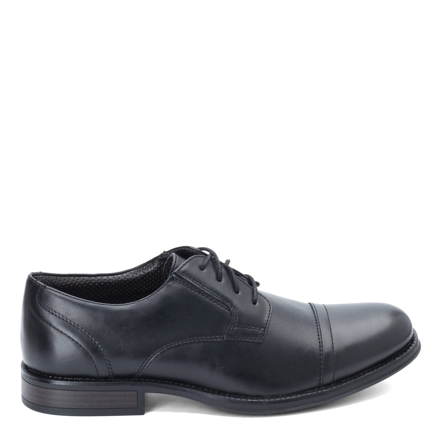 Peltz Shoes  Men's Dockers Garfield Oxford BLACK 90-36454