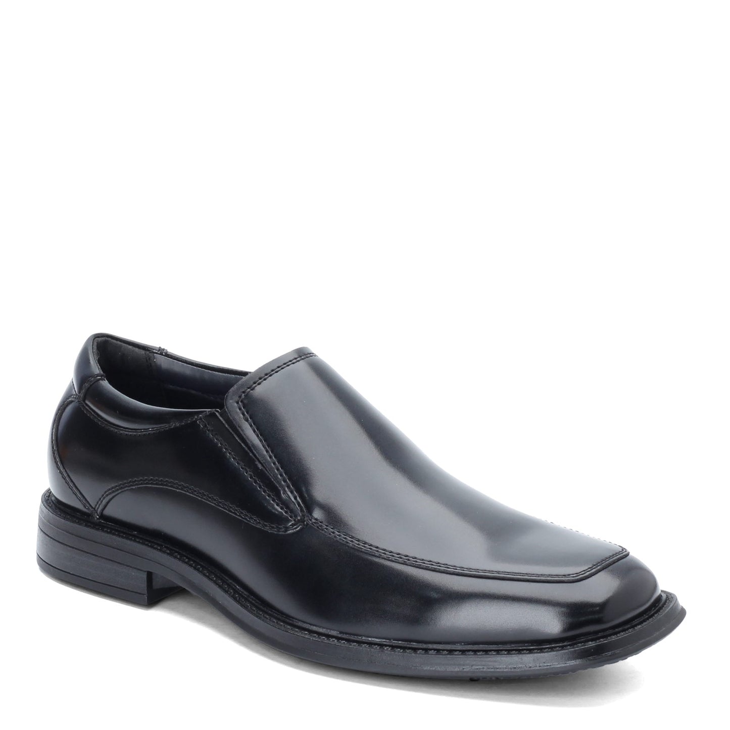 Peltz Shoes  Men's Dockers Lawton Slip Resistant Loafer BLACK 90-36974