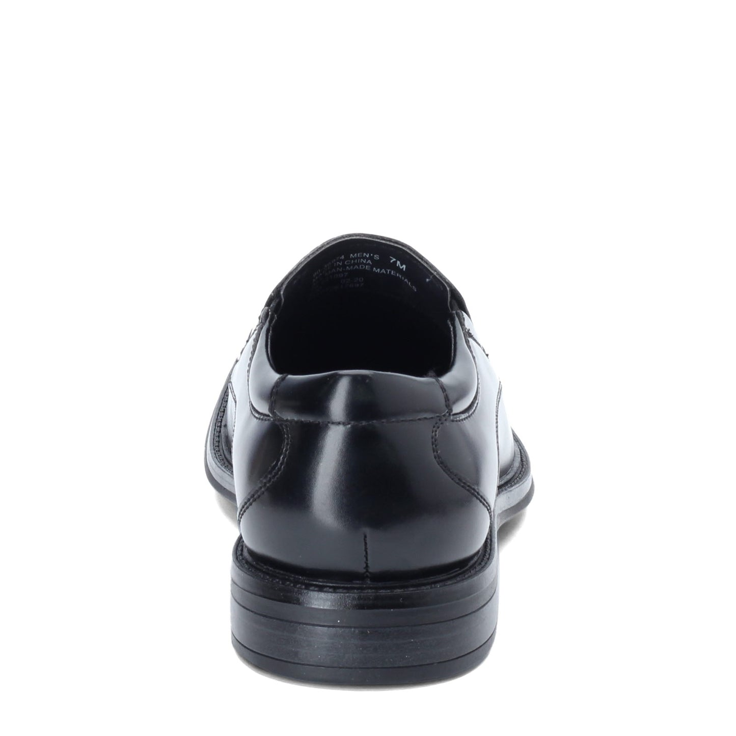 Peltz Shoes  Men's Dockers Lawton Slip Resistant Loafer BLACK 90-36974