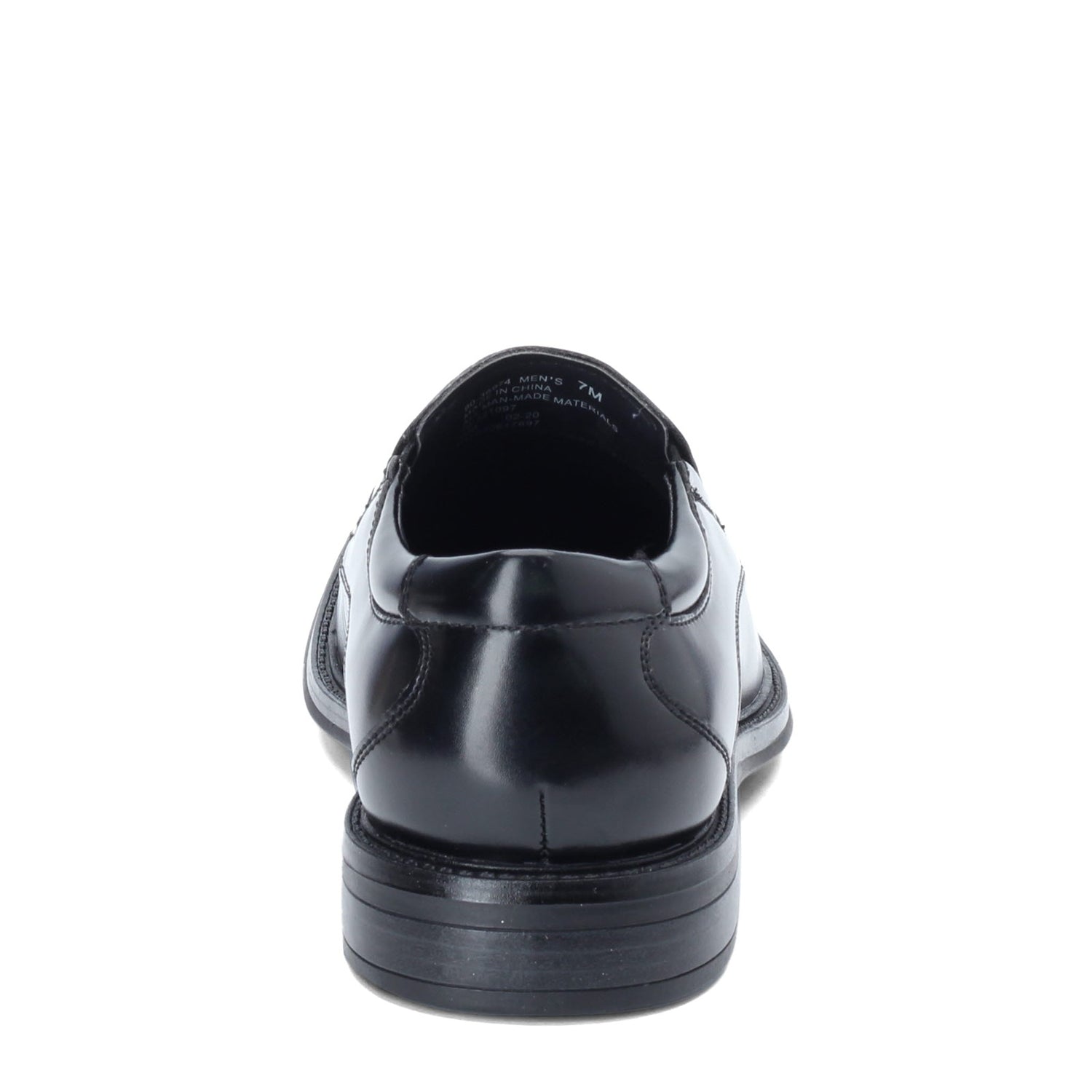 Peltz Shoes  Men's Dockers Lawton Slip Resistant Loafer BLACK 90-36974