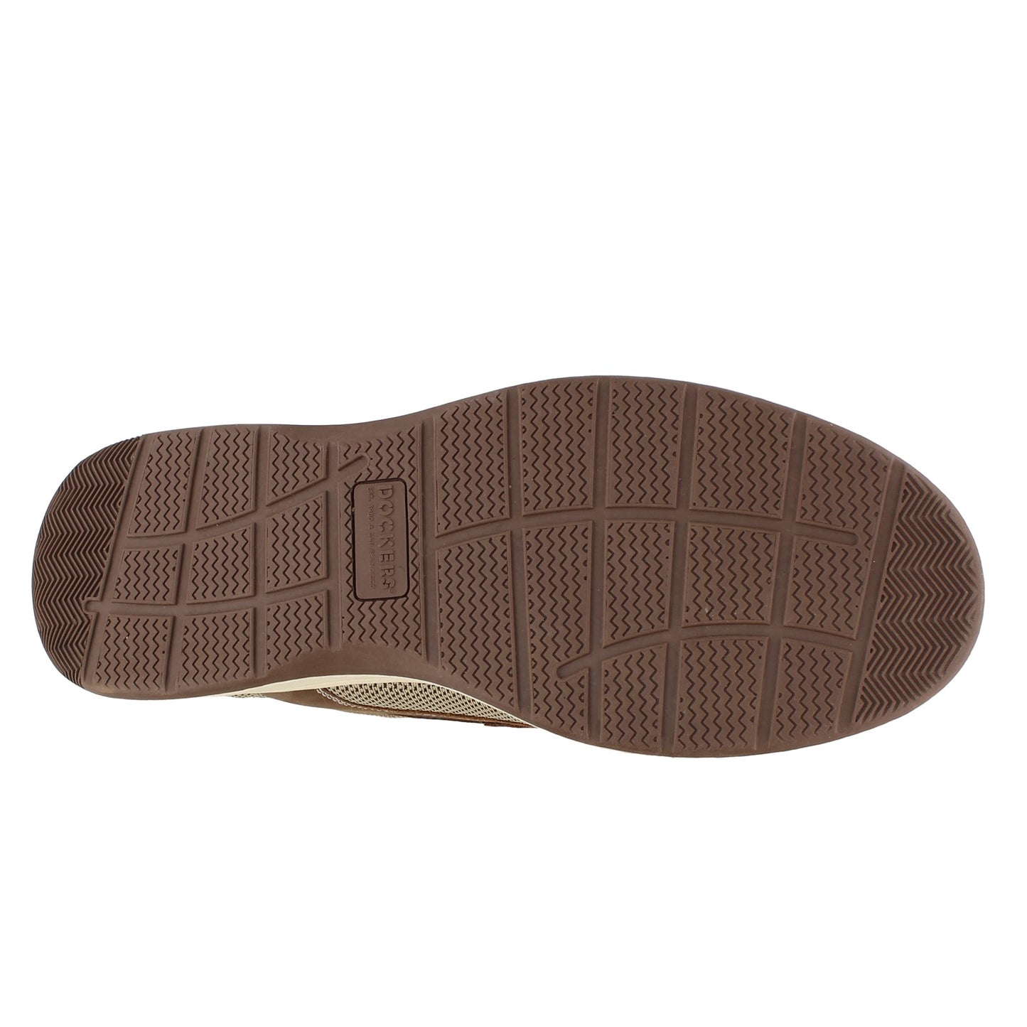 Peltz Shoes  Men's Dockers Beacon Boat Shoe DARK TAN 90-38613