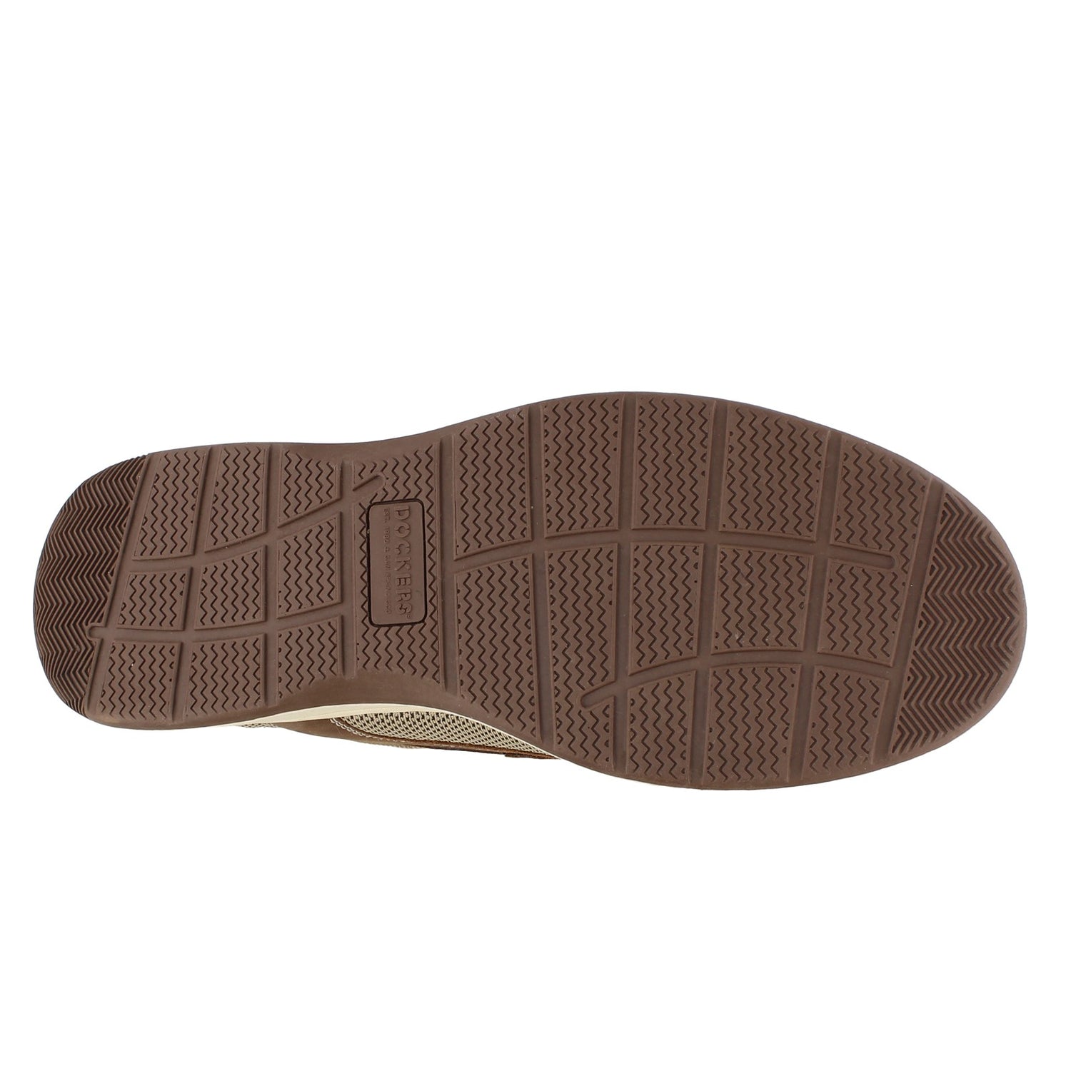 Peltz Shoes  Men's Dockers Beacon Boat Shoe DARK TAN 90-38613