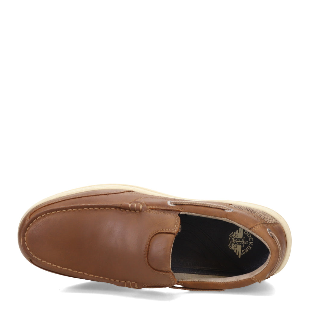 Men's Dockers Tiller Boat Shoe DARK TAN 90-38623