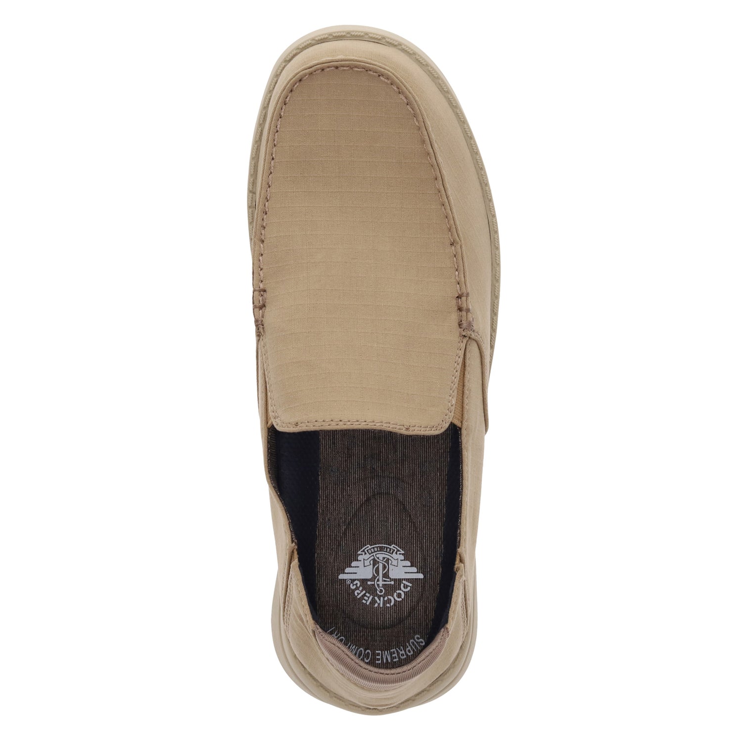 Peltz Shoes  Men's Dockers Wiley Slip-On Khaki 90-40610