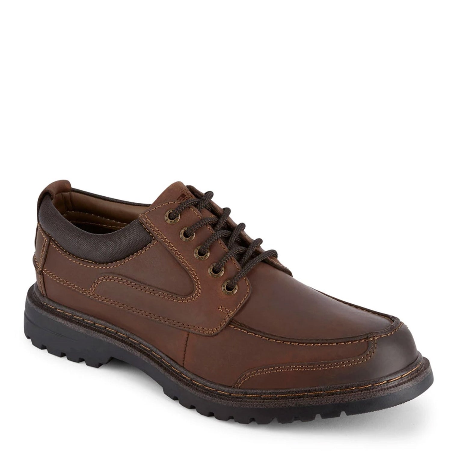 Peltz Shoes  Men's Dockers Overton Oxford RED BROWN 90-40938