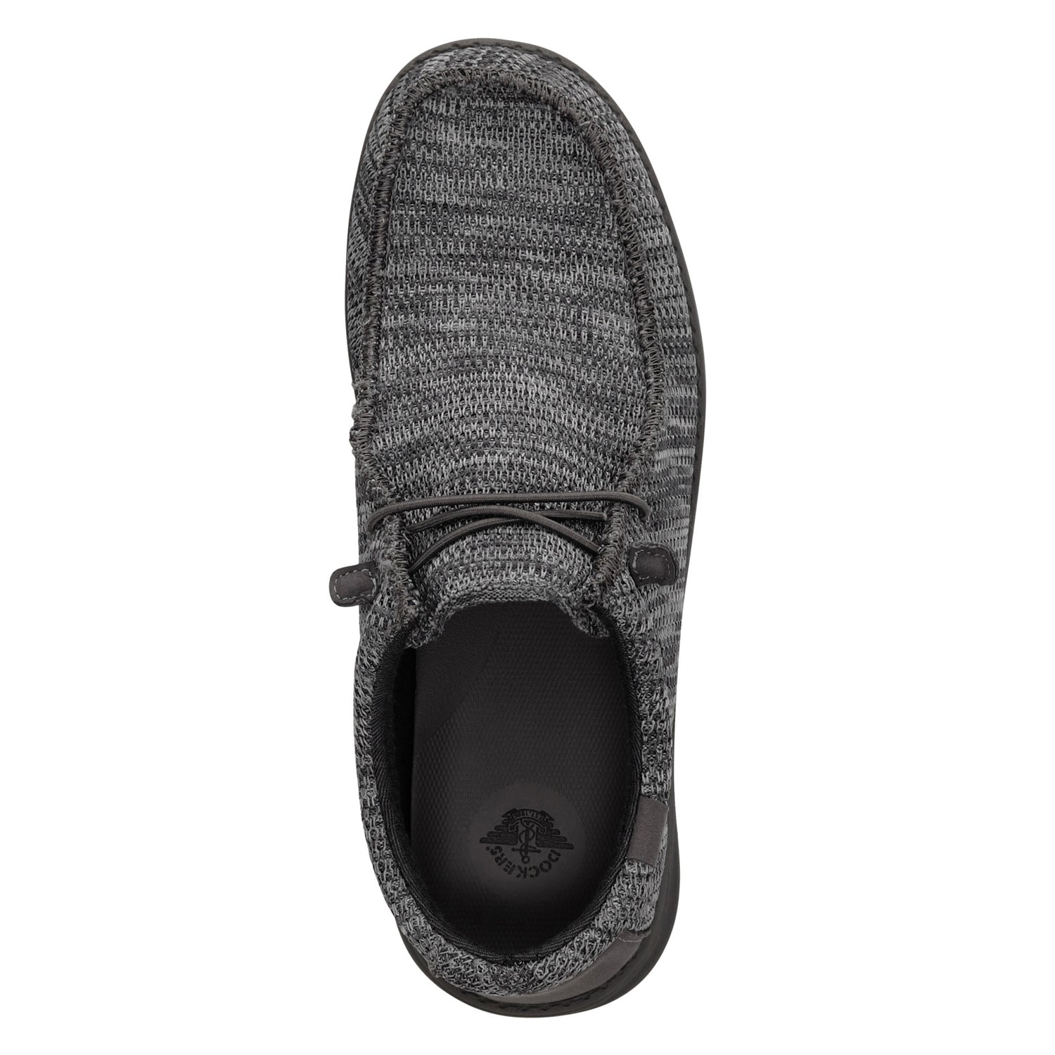 Peltz Shoes  Men's Dockers Farley Slip-On CHARCOAL 90-42554
