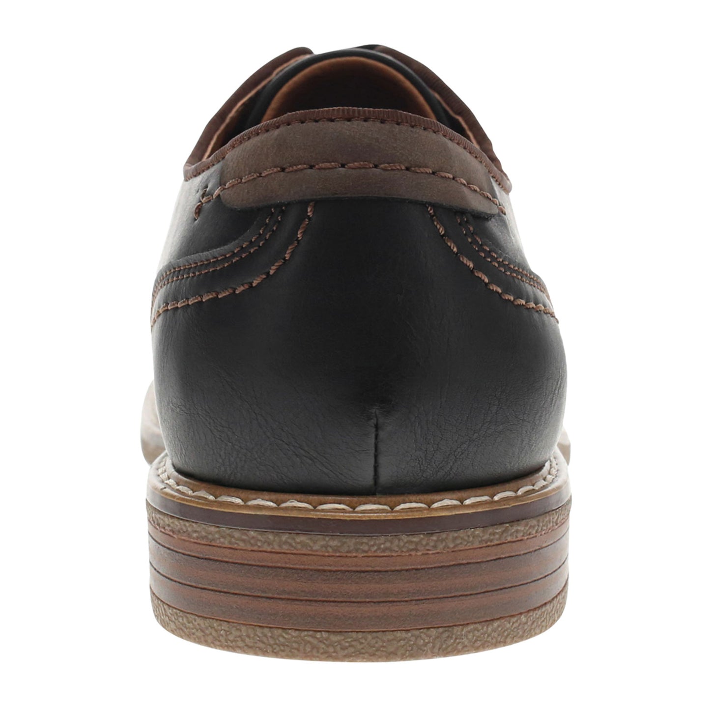 Peltz Shoes  Men's Dockers Bronson Oxford BLACK 90-42634