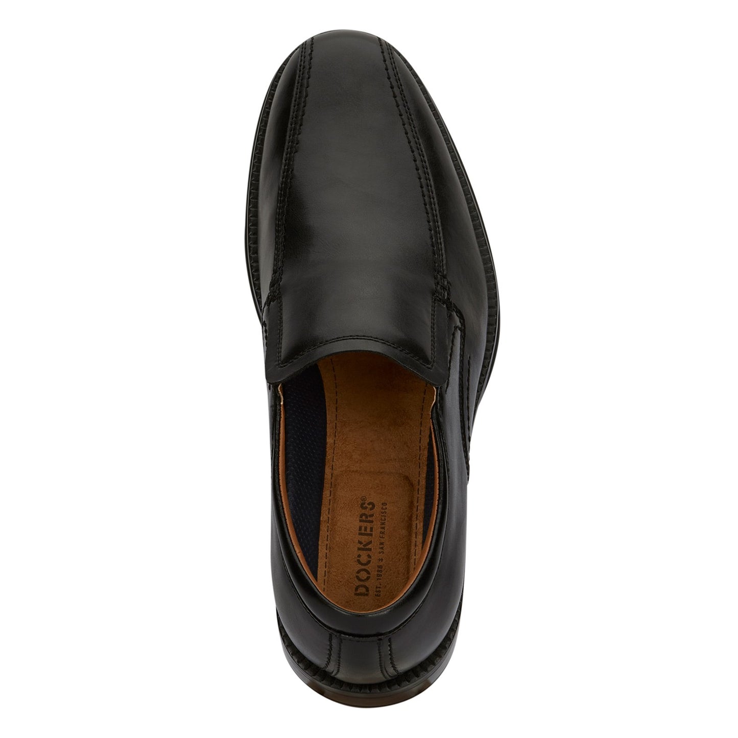 Peltz Shoes  Men's Dockers Greer Loafer BLACK 90-43514