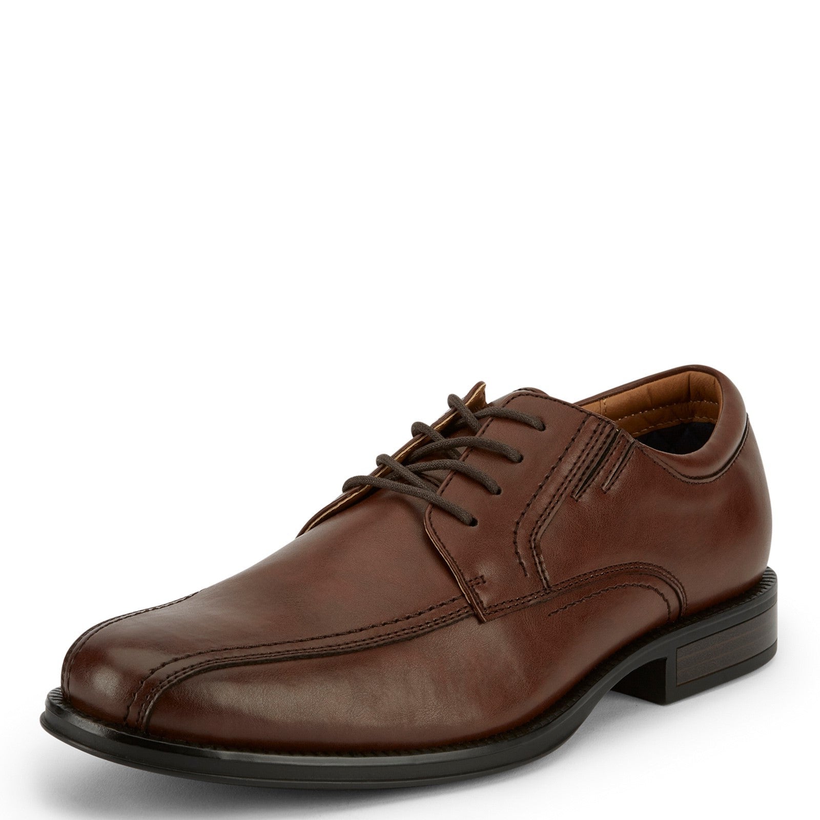 Dockers Geyer Men's Oxford Dress Shoes, Size: 12 Wide, Brown