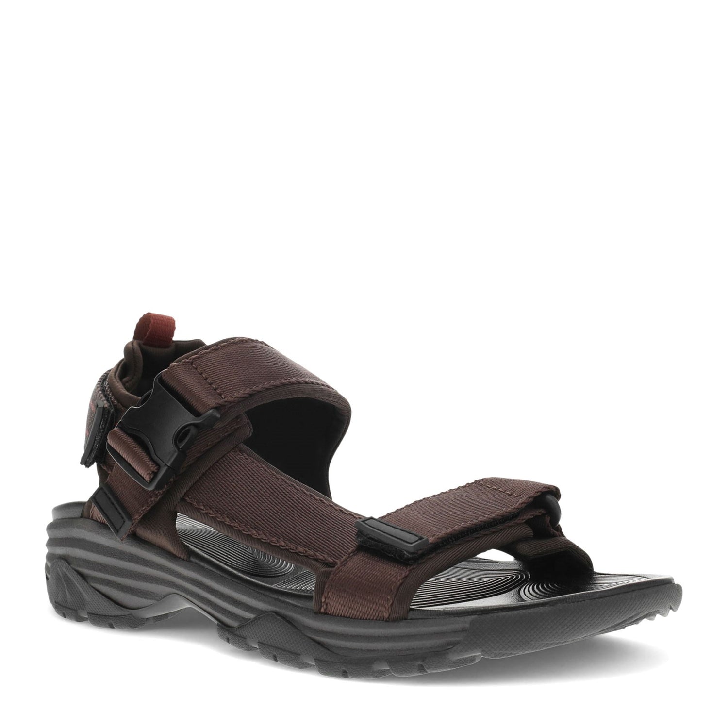 Peltz Shoes  Men's Dockers Bradley Sandal DARK BROWN 90-43813
