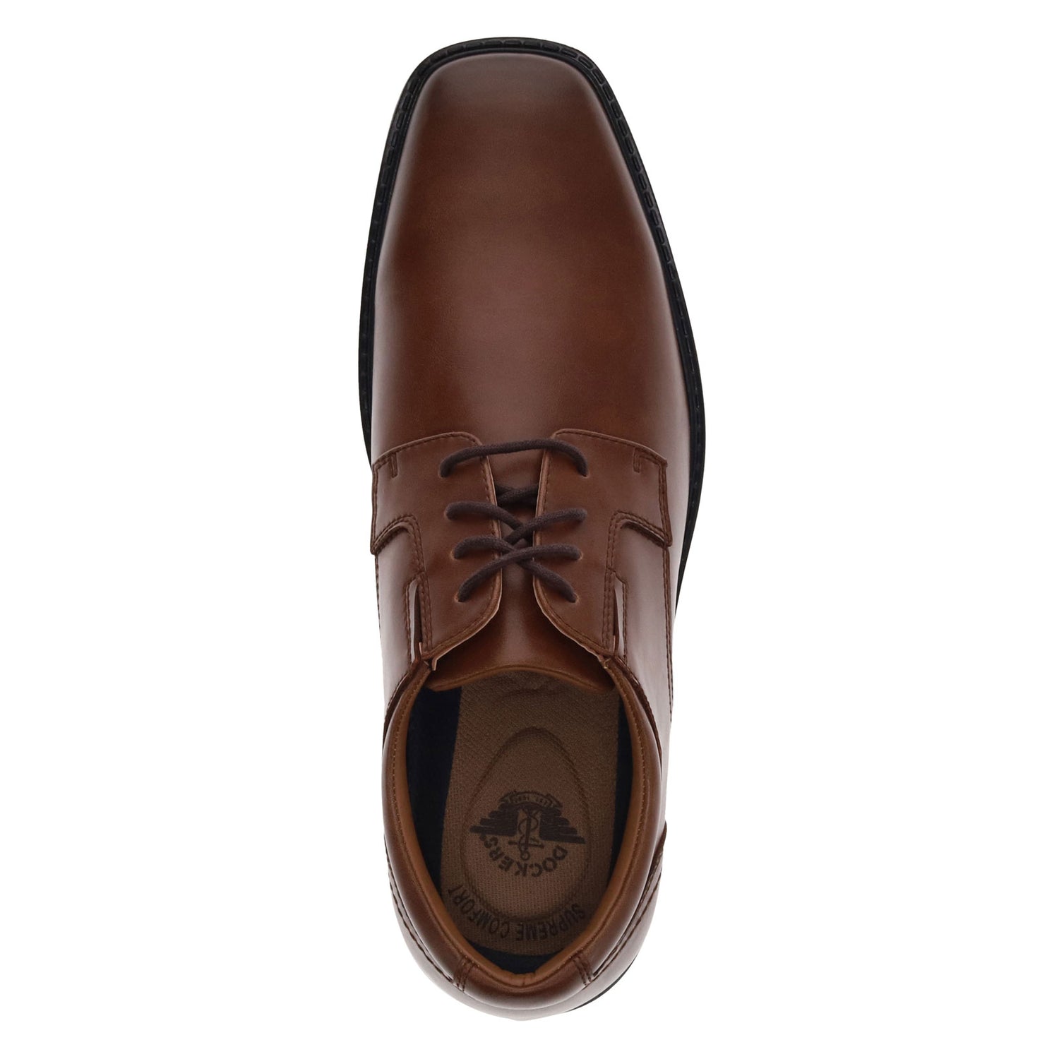 Peltz Shoes  Men's Dockers Stiles Oxford MAHOGANY 90-44032