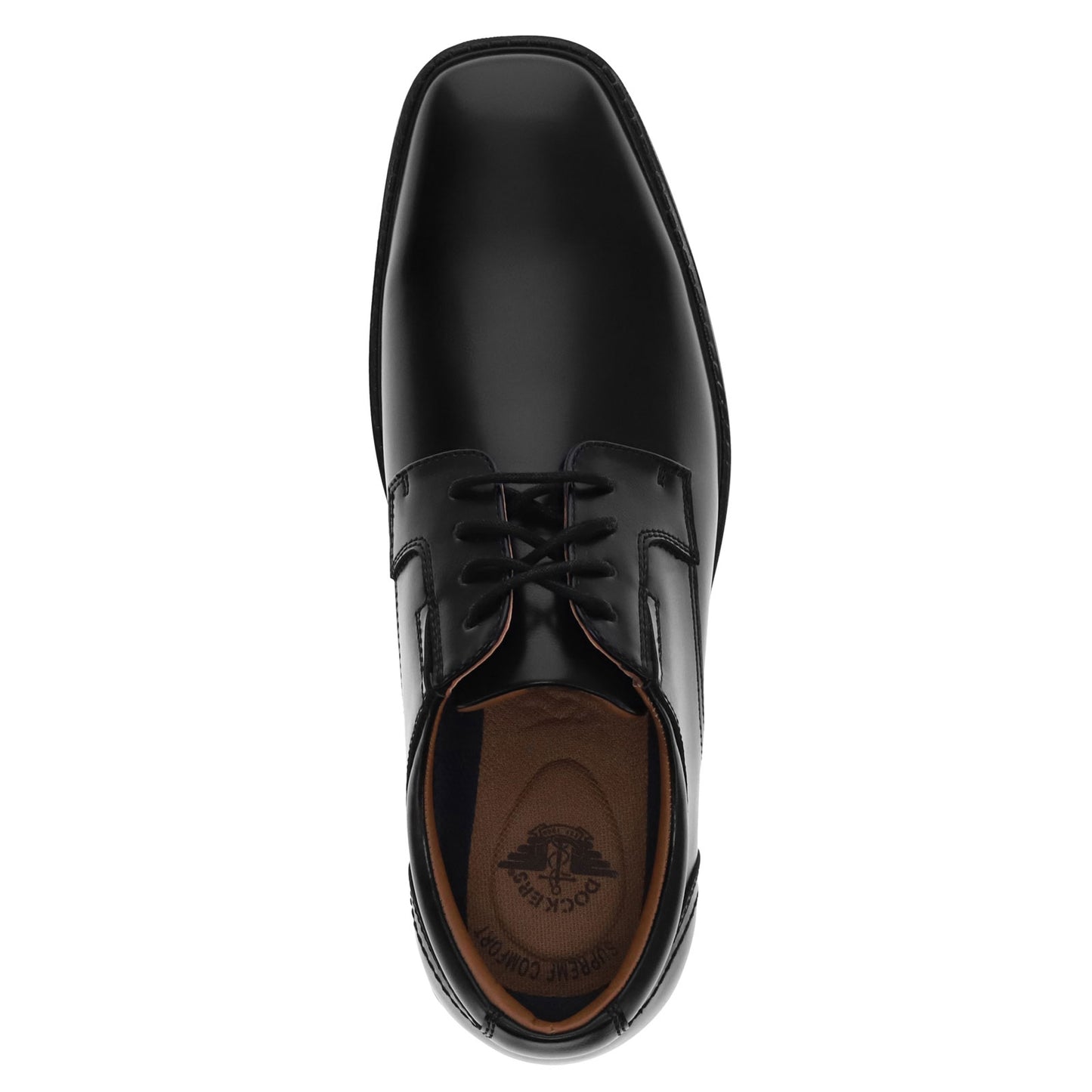 Peltz Shoes  Men's Dockers Stiles Oxford BLACK 90-44034