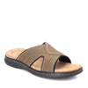 Peltz Shoes  Men's Dockers Sunland Slide Sandal DARK TAN 90-71392