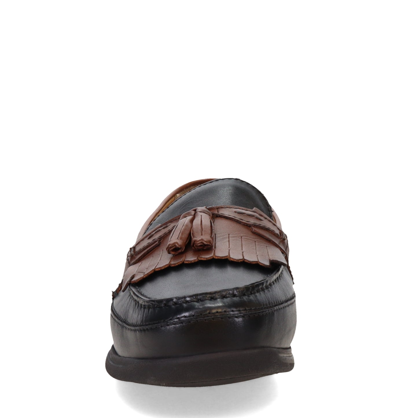 Peltz Shoes  Men's Dockers Sinclair Loafer BLACK BROWN 90-7324
