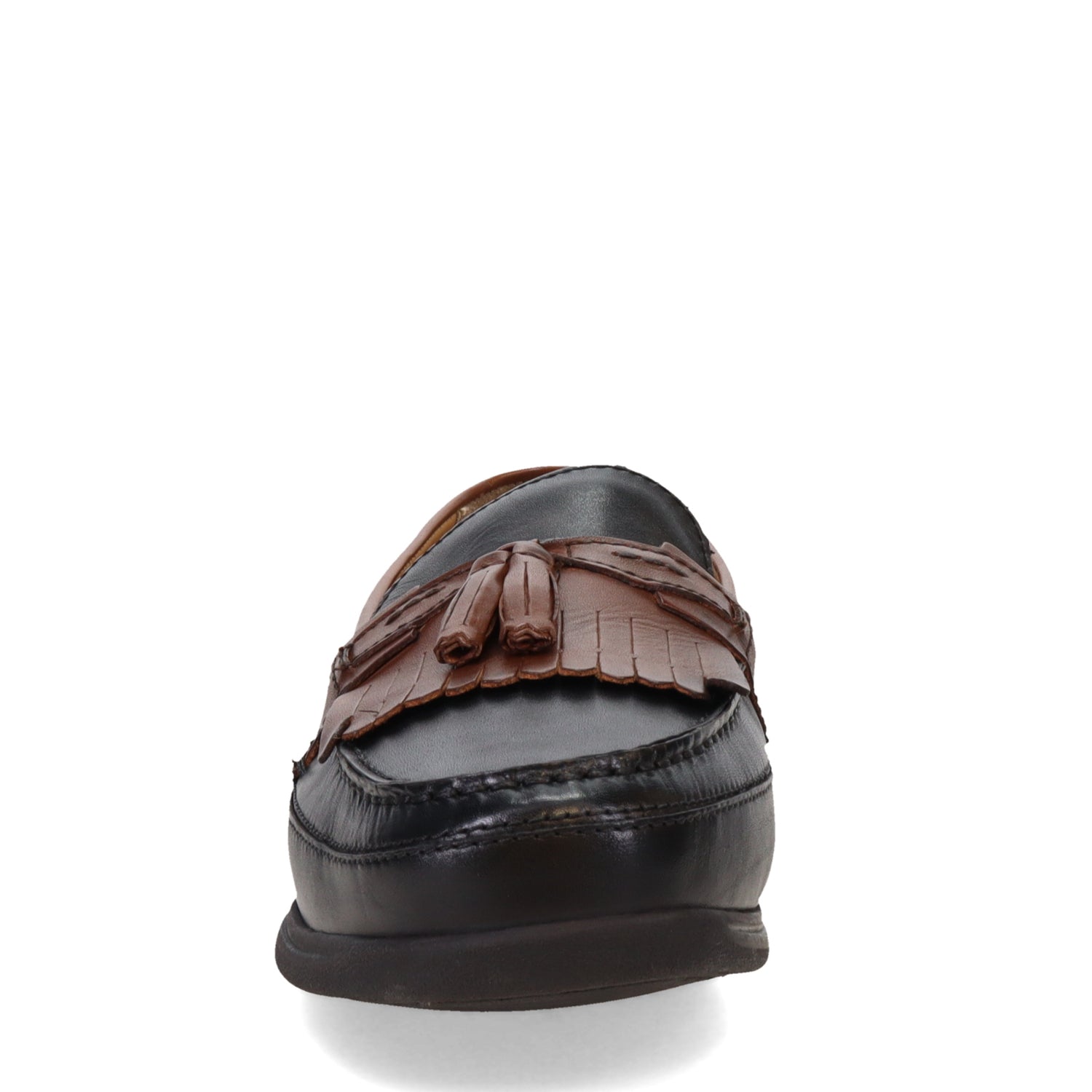 Peltz Shoes  Men's Dockers Sinclair Loafer BLACK BROWN 90-7324