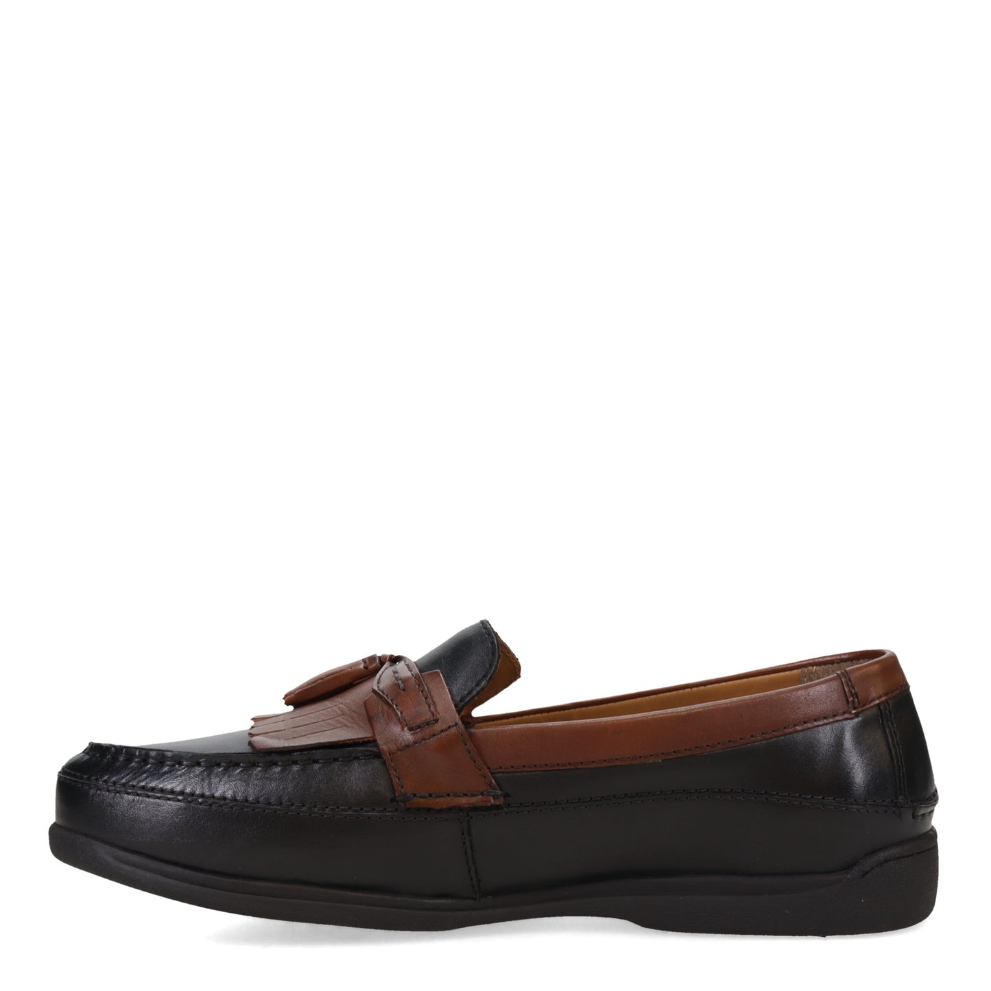 Peltz Shoes  Men's Dockers Sinclair Loafer BLACK BROWN 90-7324