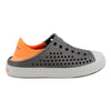 Peltz Shoes  Boy's Skechers Guzman Steps Aqua Surge- Little Kid & Big Kid Charcoal 91995L-CCOR