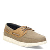 Peltz Shoes  Men's Island Surf Company Bimini Boat Shoe KHAKI 9210KHK