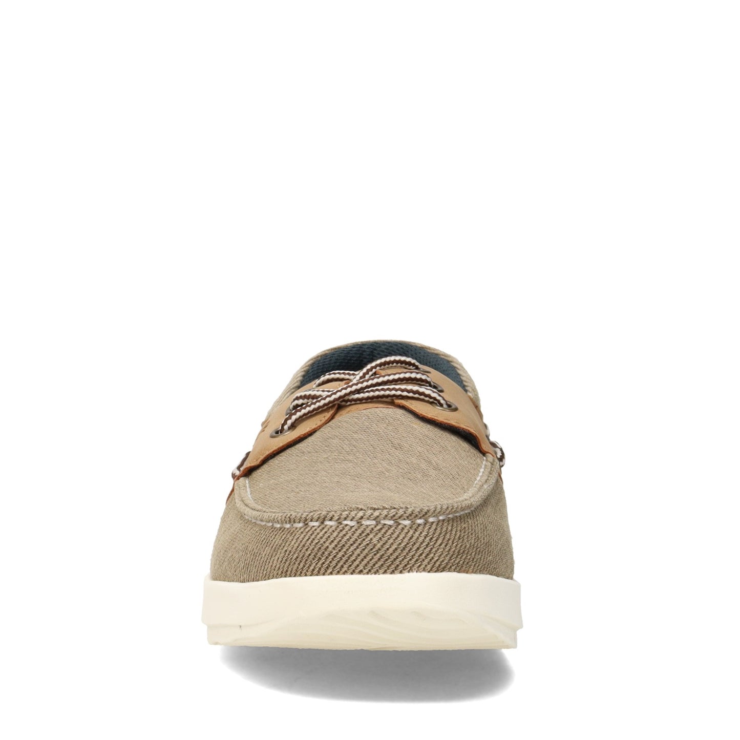 Peltz Shoes  Men's Island Surf Company Bimini Boat Shoe KHAKI 9210KHK